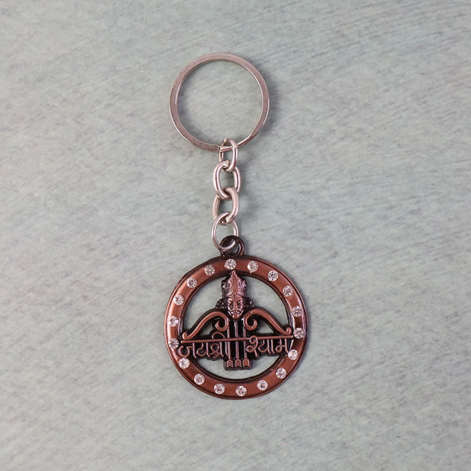 Decorative Metal “Jai Shree Shyam” Keychain (1 Pc) - Image 6