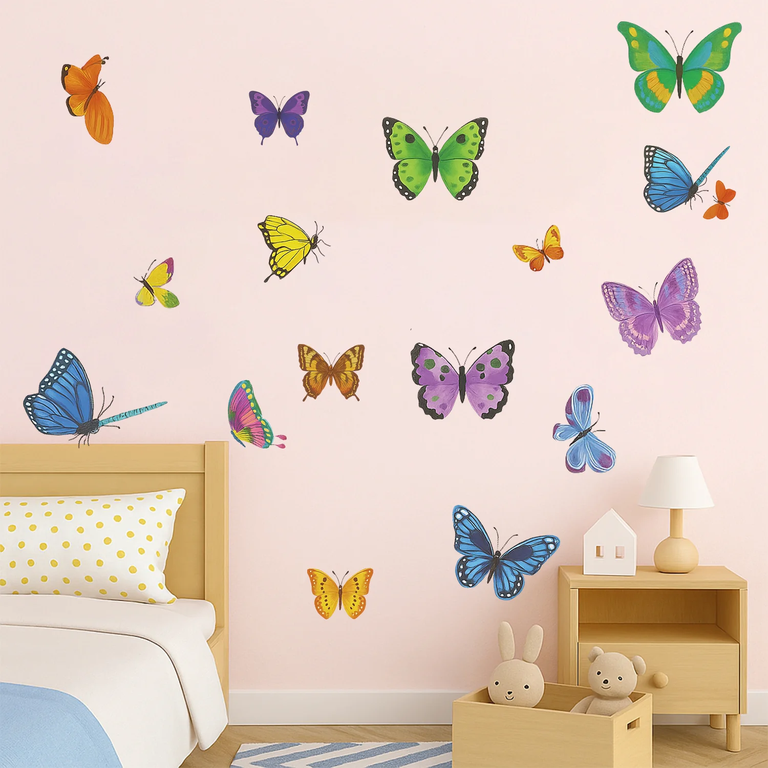 Decorative Mixed Design Wallpaper Stickers Set (1 Pc) - Image 3