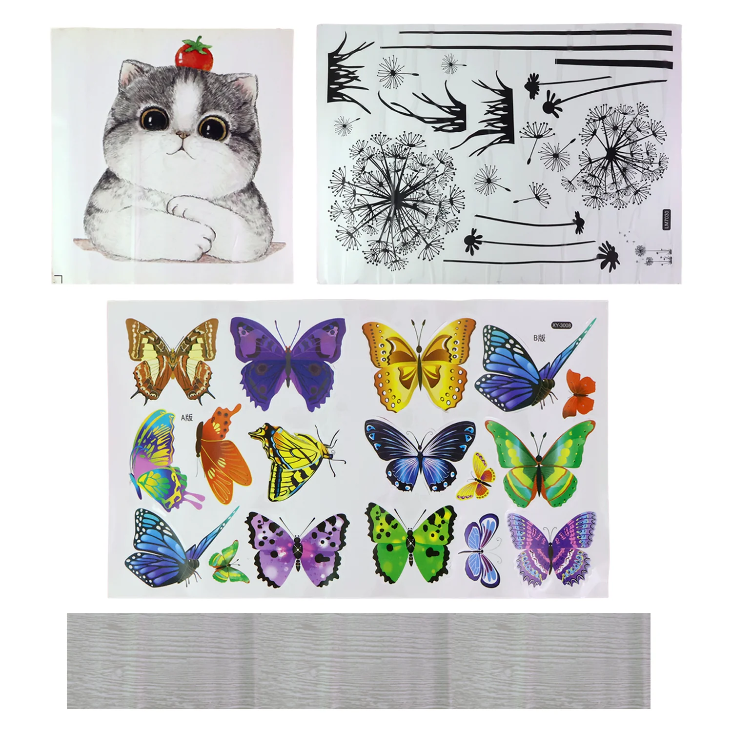 Decorative Mixed Design Wallpaper Stickers Set (1 Pc) - Image 5