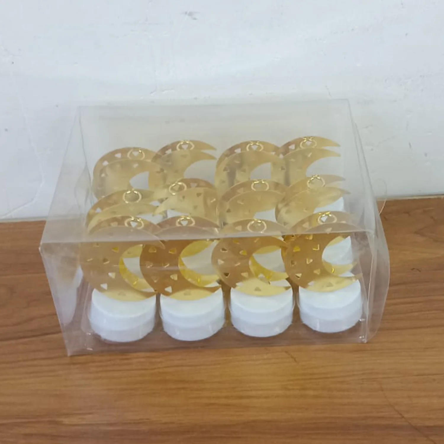Decorative Moon Shaped Flameless LED Candles (12 Pc) - Image 8