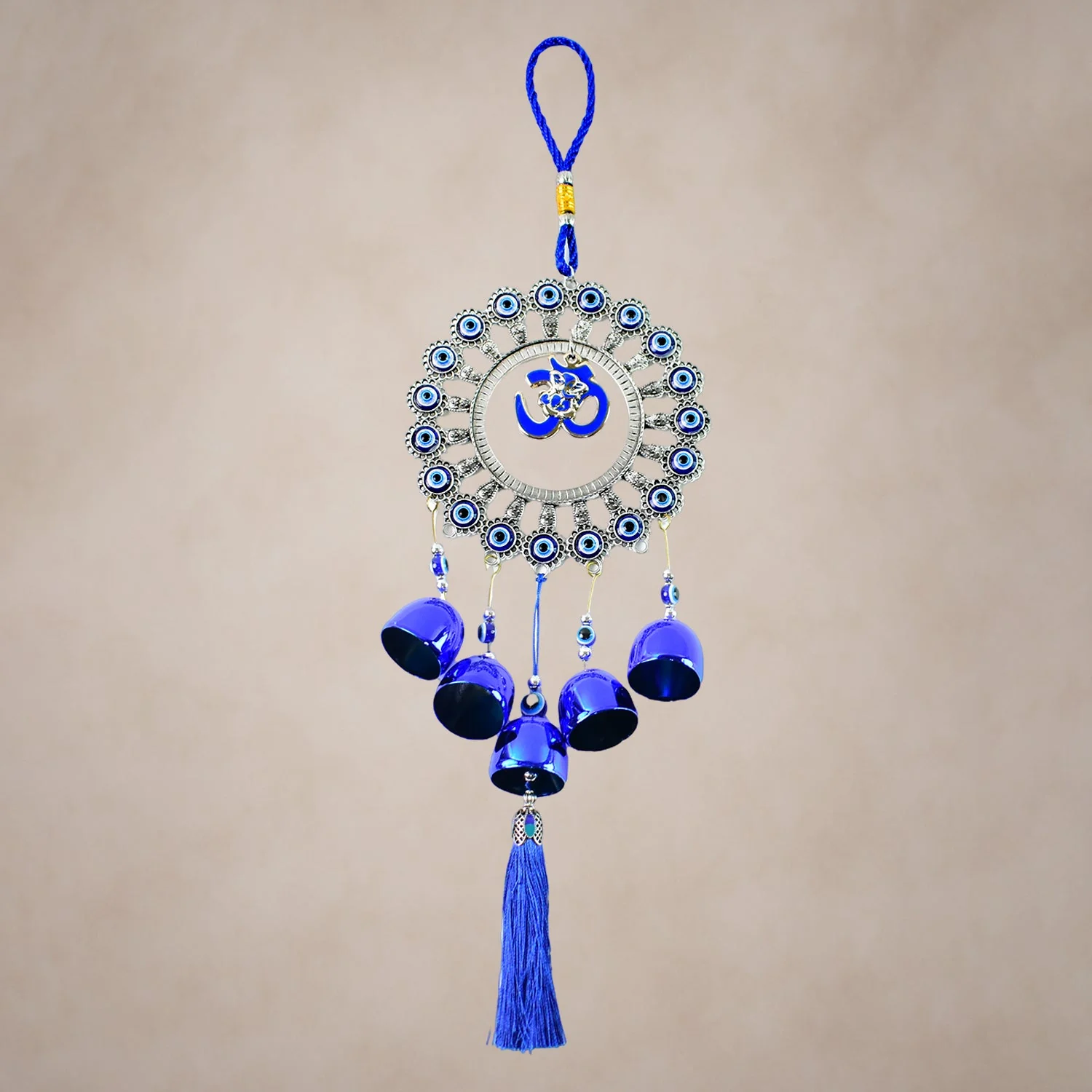Decorative OM Evil Eye Wind Chime Wall Hanging (Mix Desin & 1 Pc) - Image 11