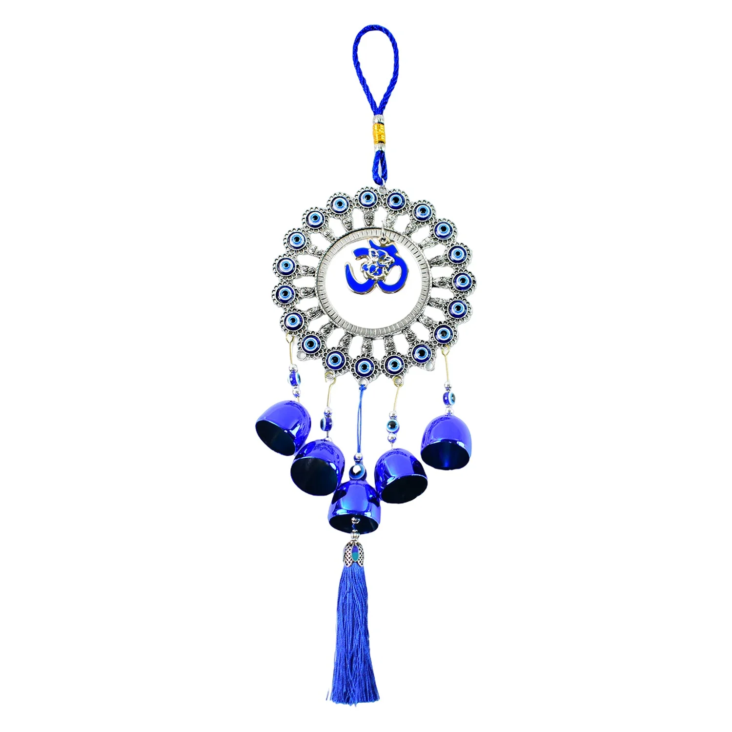 Decorative OM Evil Eye Wind Chime Wall Hanging (Mix Desin & 1 Pc) - Image 5
