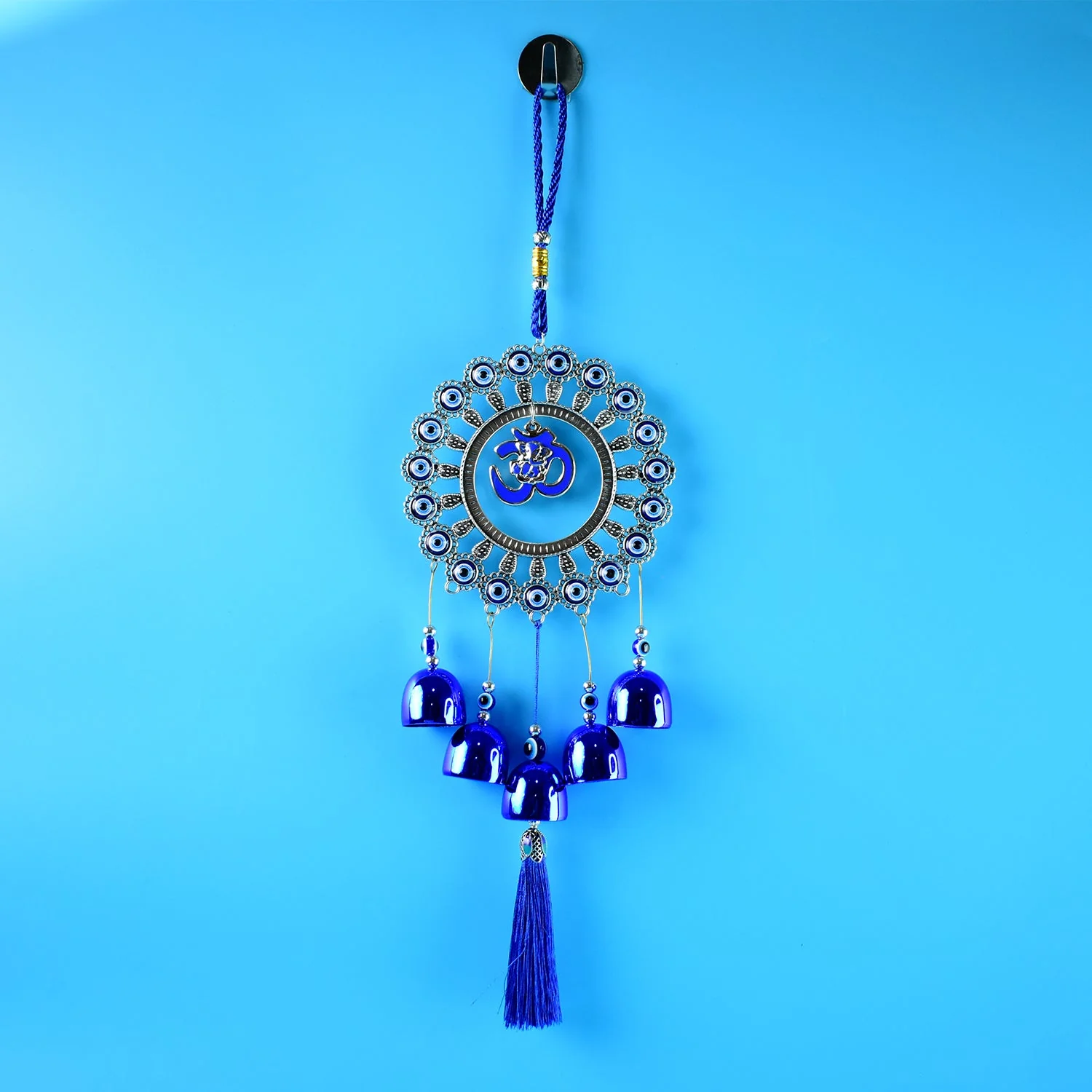 Decorative OM Evil Eye Wind Chime Wall Hanging (Mix Desin & 1 Pc) - Image 6