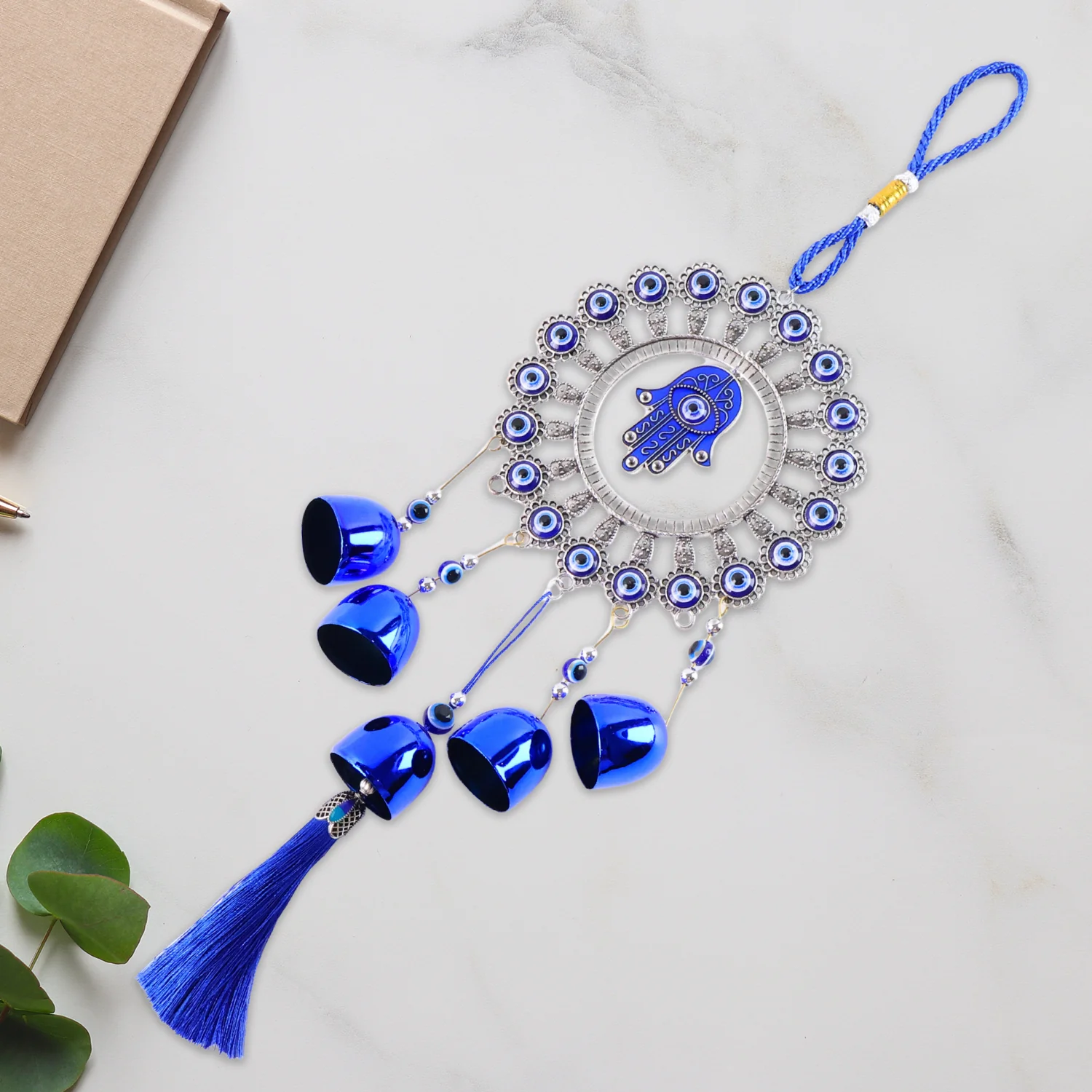Decorative OM Evil Eye Wind Chime Wall Hanging (Mix Desin & 1 Pc) - Image 7