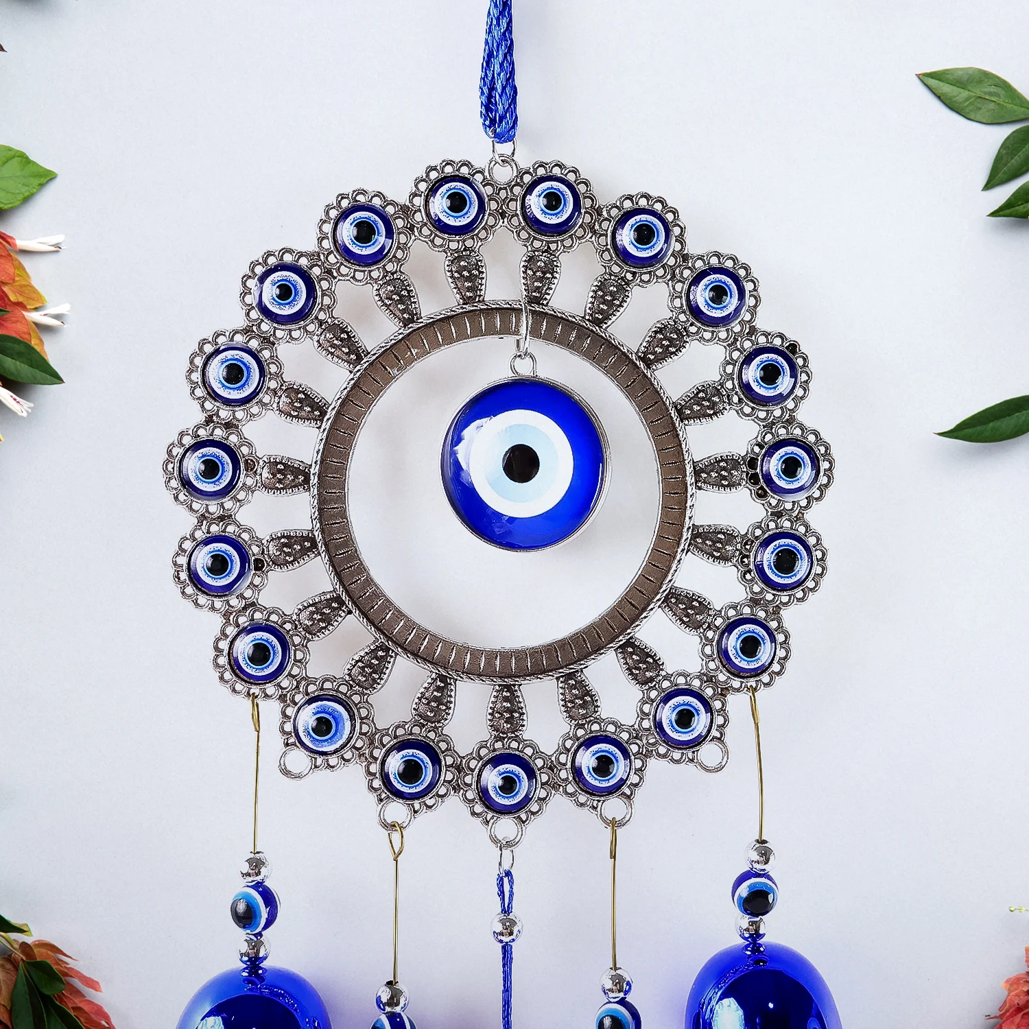 Decorative OM Evil Eye Wind Chime Wall Hanging (Mix Desin & 1 Pc) - Image 8