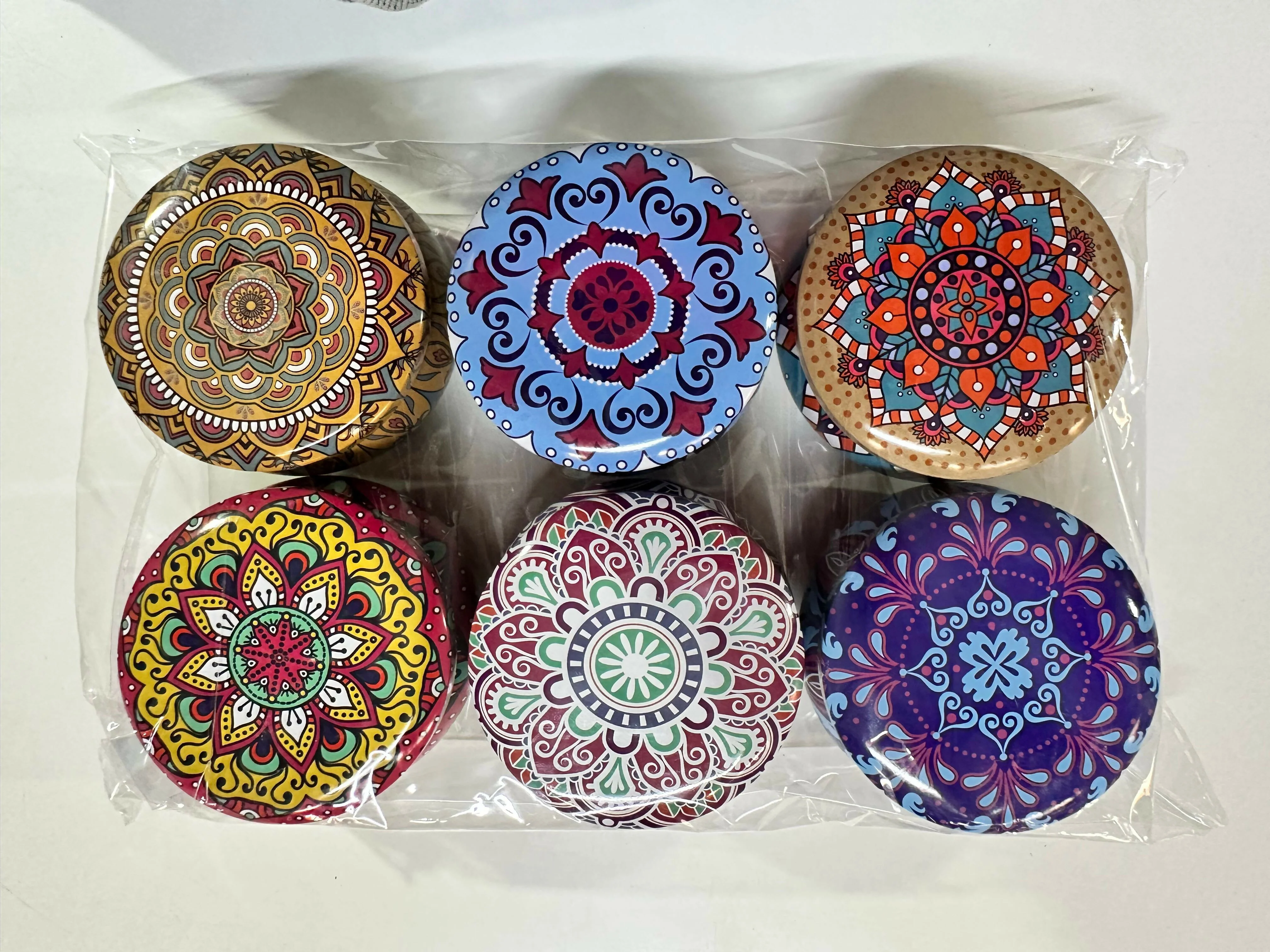Decorative Printed Metal Storage Tin with Lid Multipurpose Container (1 PC) - Image 7