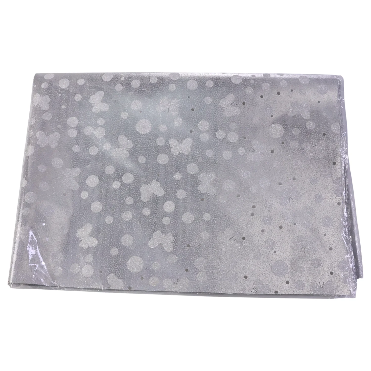 Decorative Silver Gift Wrapping Paper Sheets (1 pkt /  Approx 20 Pcs / Mix Color) - Image 5