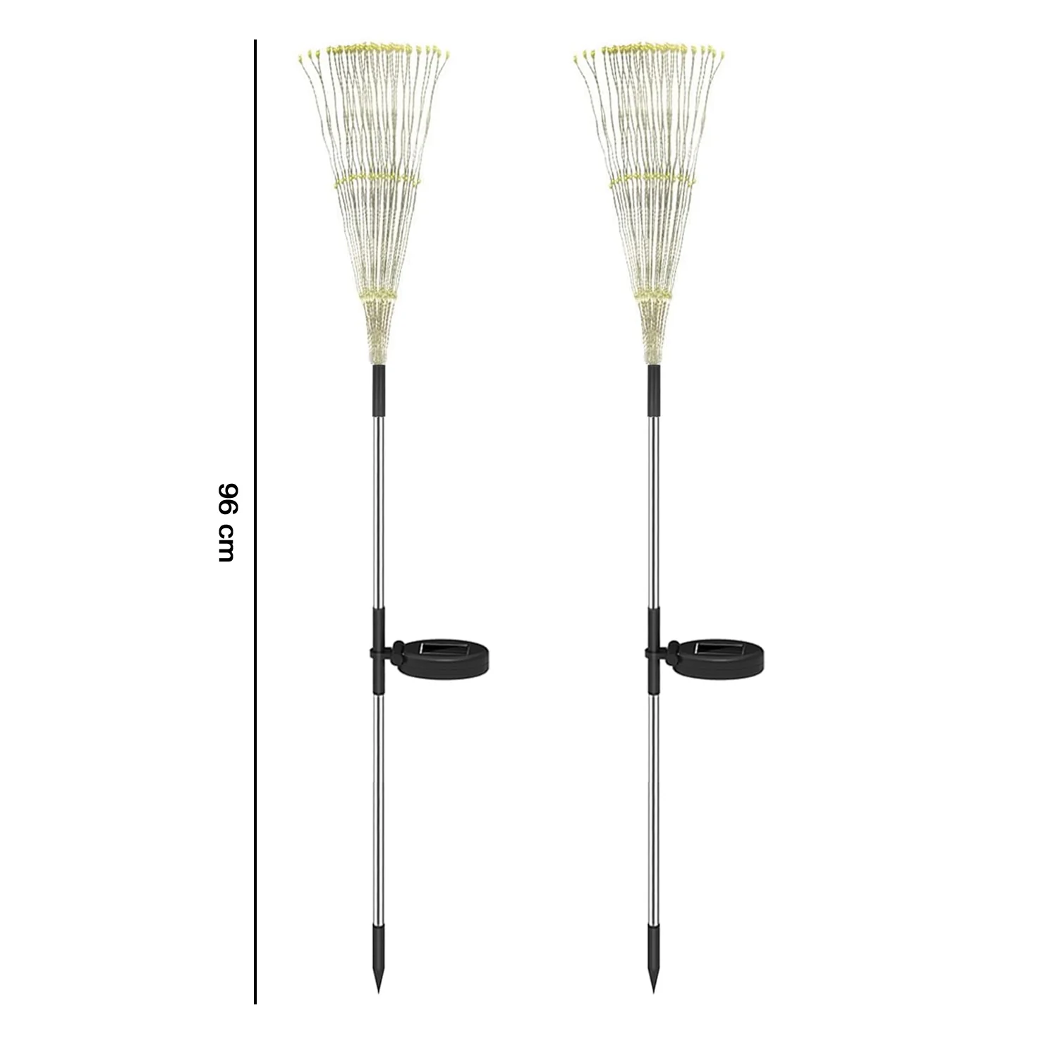 Decorative Solar Firework LED Garden Lights (2 Pc) - Image 6