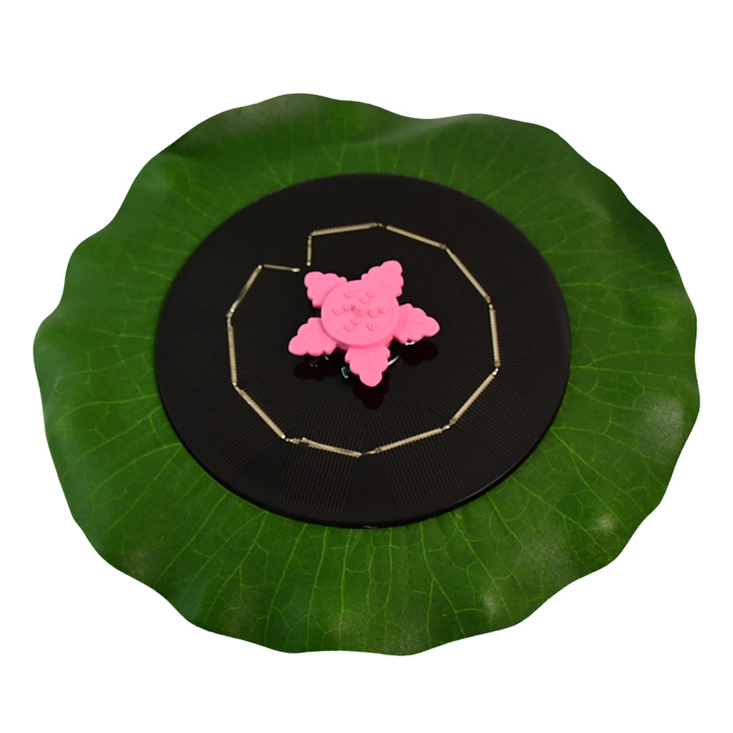 Decorative Solar-Powered Floating Water Fountain Pump - Image 5