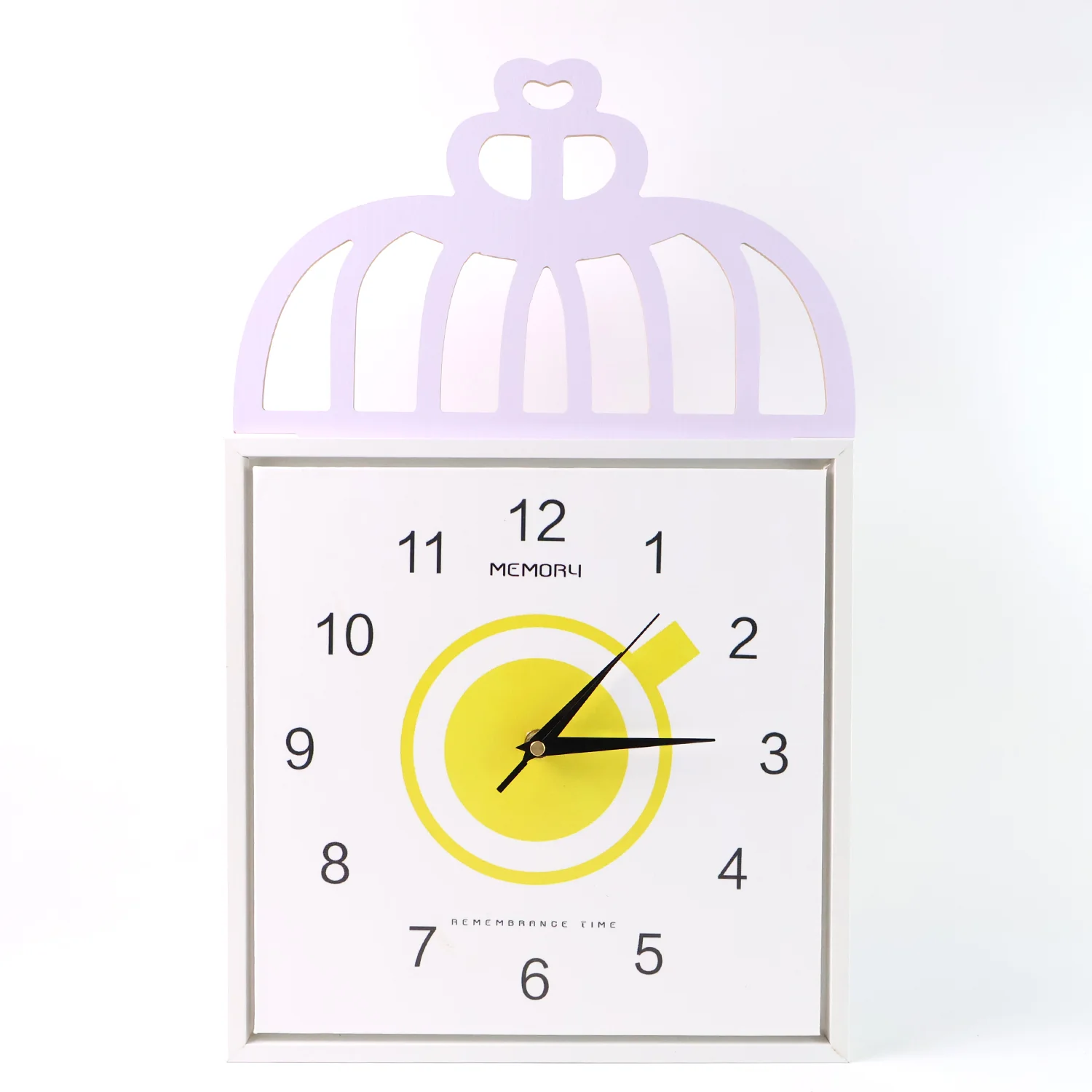 Decorative Square Wall Clock Battery Operated – 1 Pc - Image 5