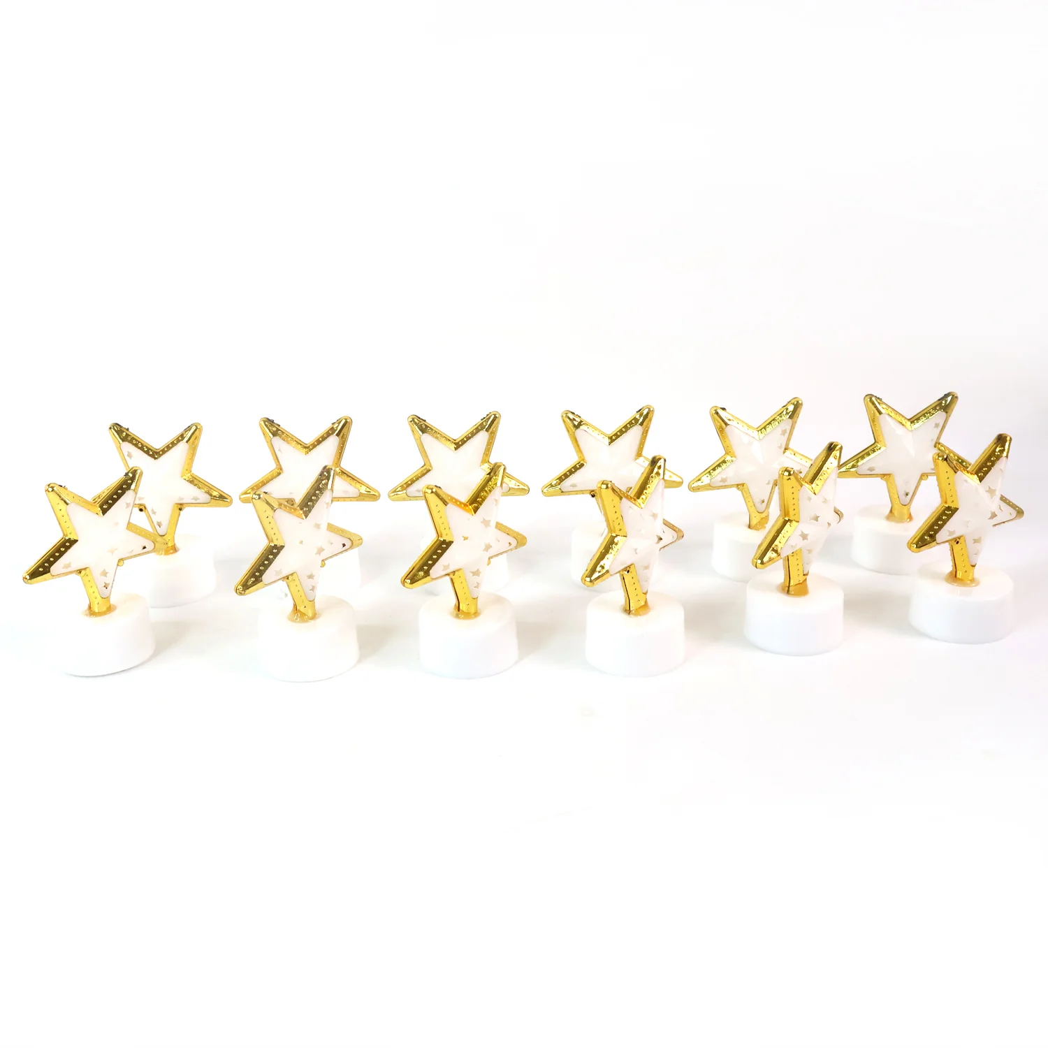 Decorative Star Shaped Flameless LED Candles (12 Pc) - Image 5