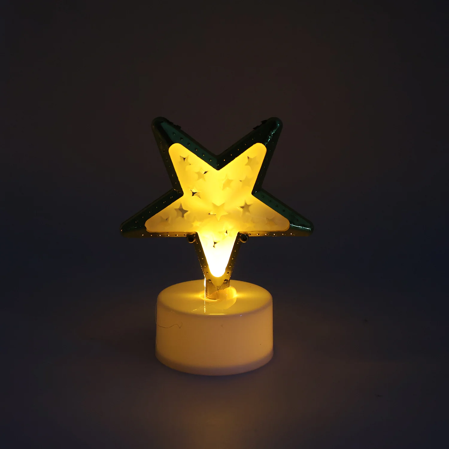 Decorative Star Shaped Flameless LED Candles (4 Pc) - Image 7