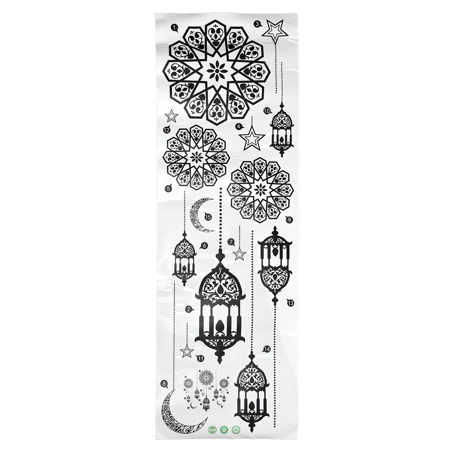 Decorative Wall Sticker 90x30 cm (1 Pc) - Image 5