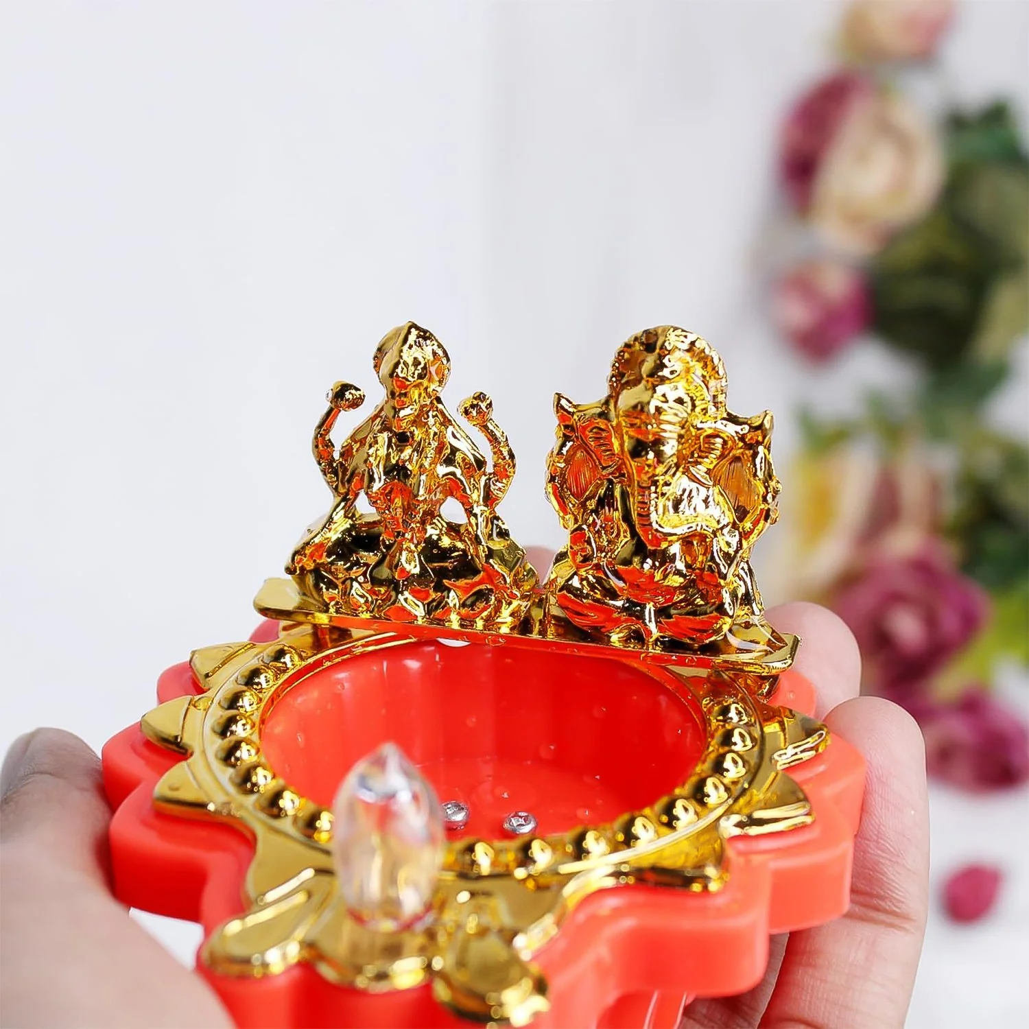 Decorative Water Sensor LED Diya (1 Pc) - Image 3
