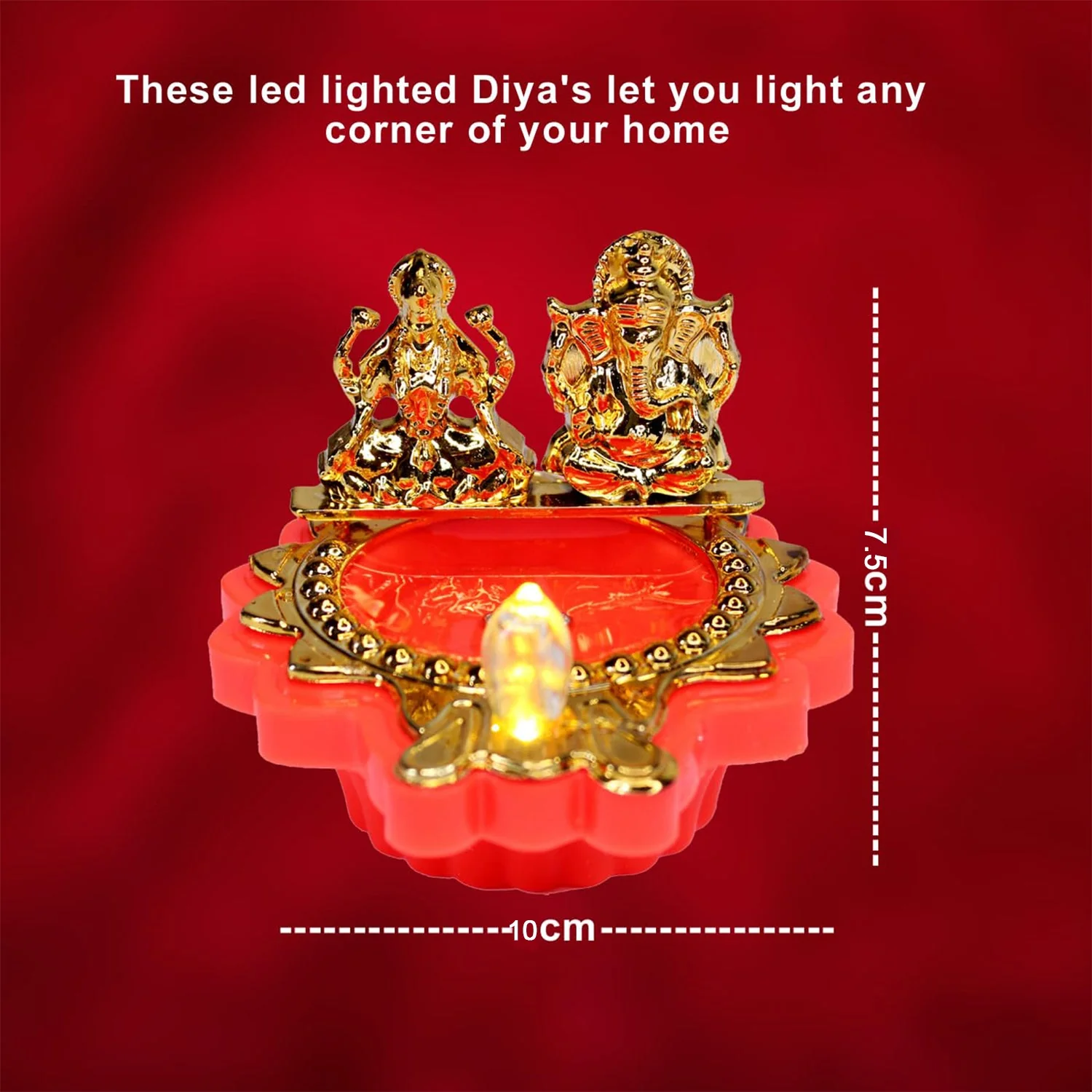 Decorative Water Sensor LED Diya (1 Pc) - Image 8