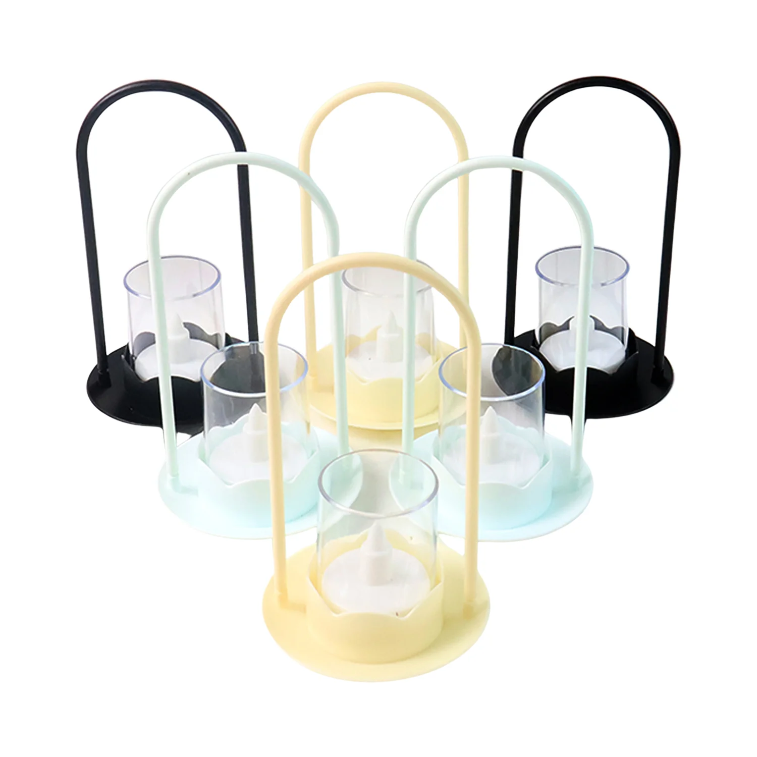 Decorative Wind Light Style Plastic Flameless LED Candles (6 Pc) - Image 5