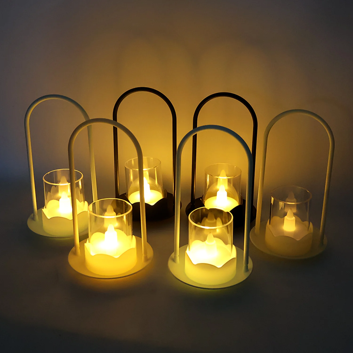 Decorative Wind Light Style Plastic Flameless LED Candles (6 Pc) - Image 6