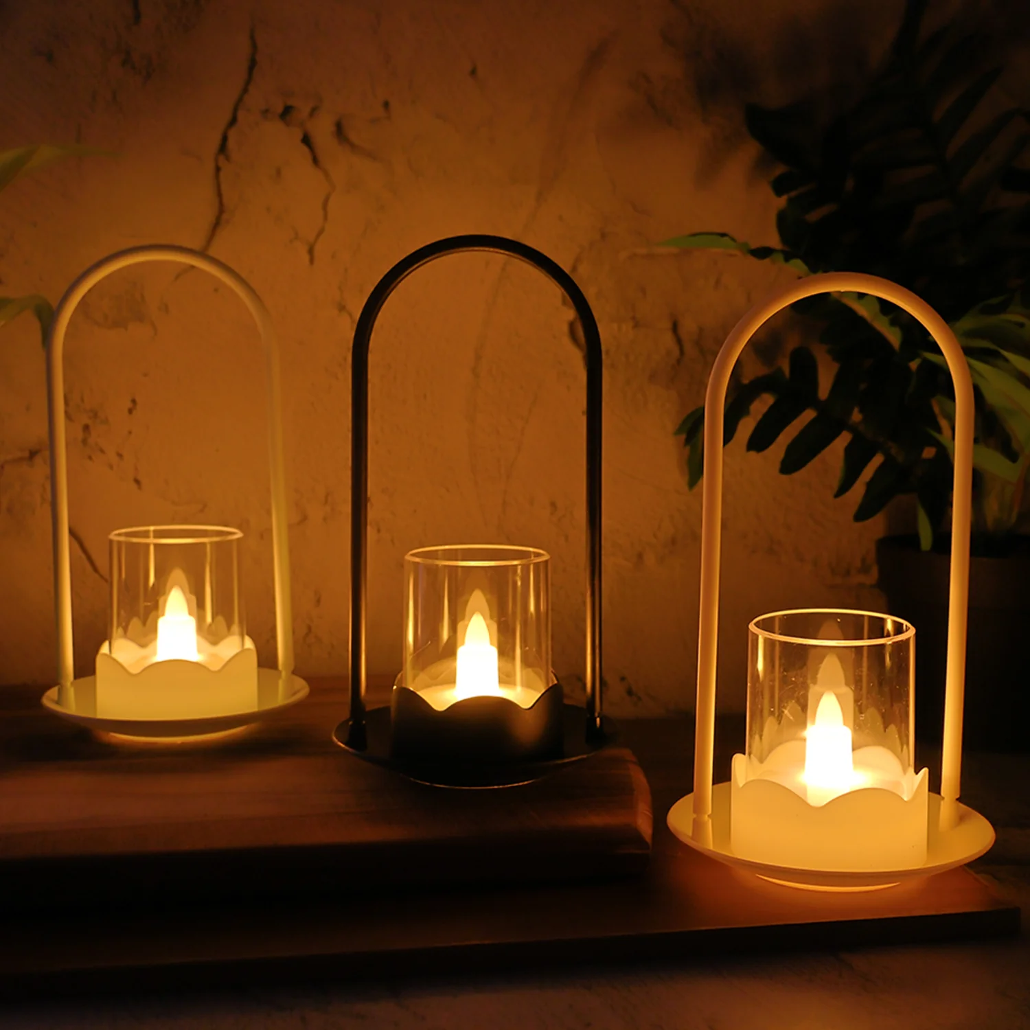 Decorative Wind Light Style Plastic Flameless LED Candles (6 Pc) - Image 7