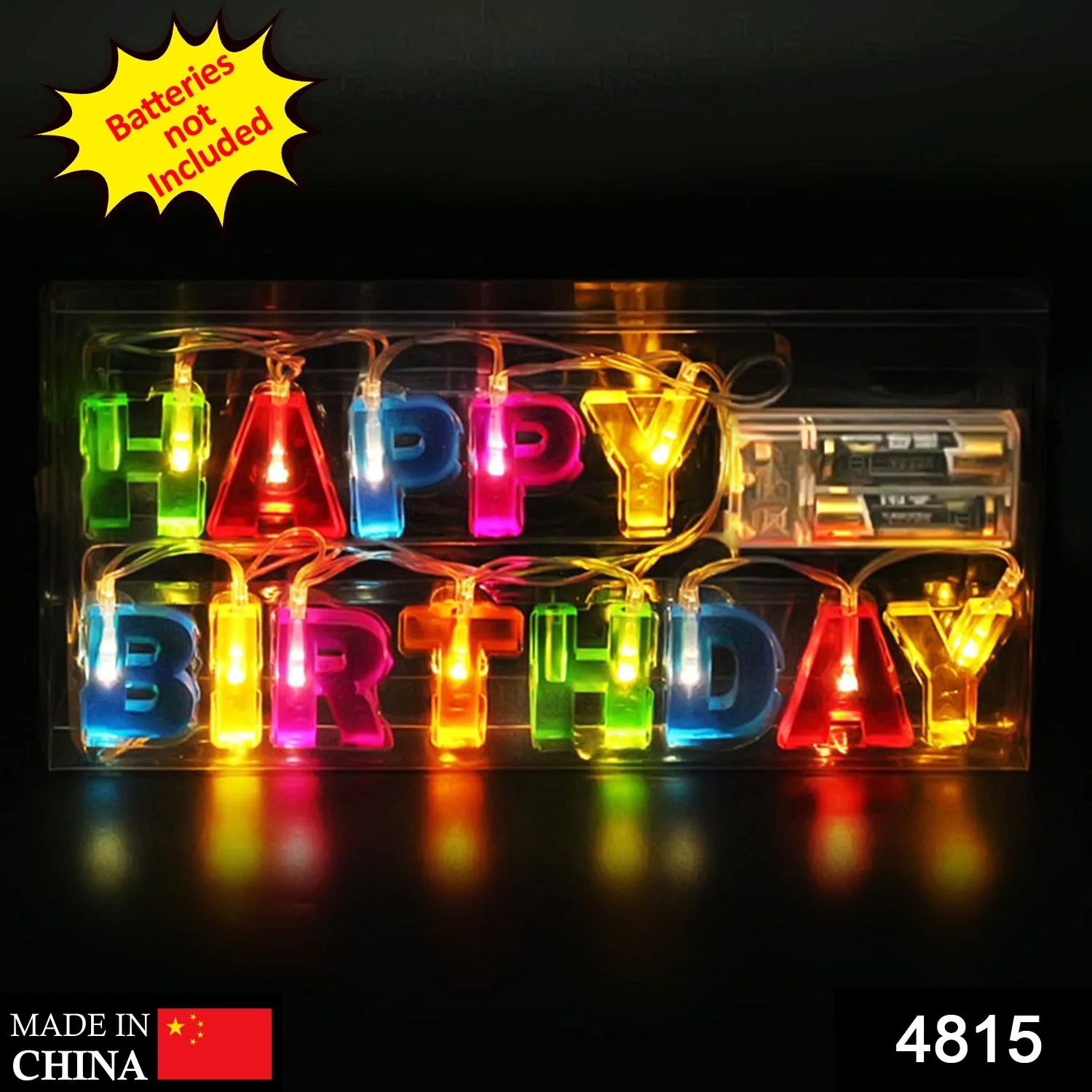 Decoratives 13 LED Letter Battery Operated String Lights - Image 2