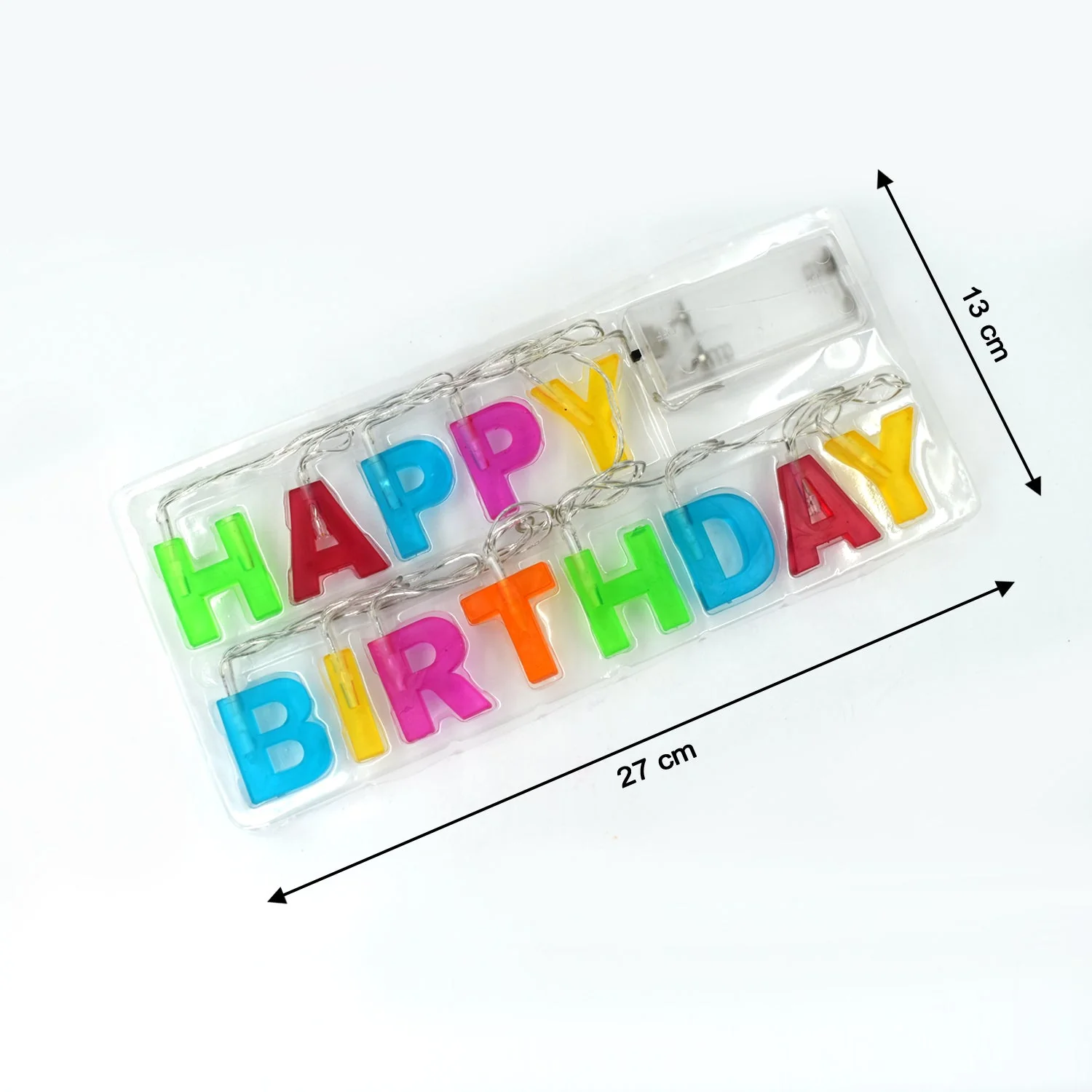 Decoratives 13 LED Letter Battery Operated String Lights - Image 7