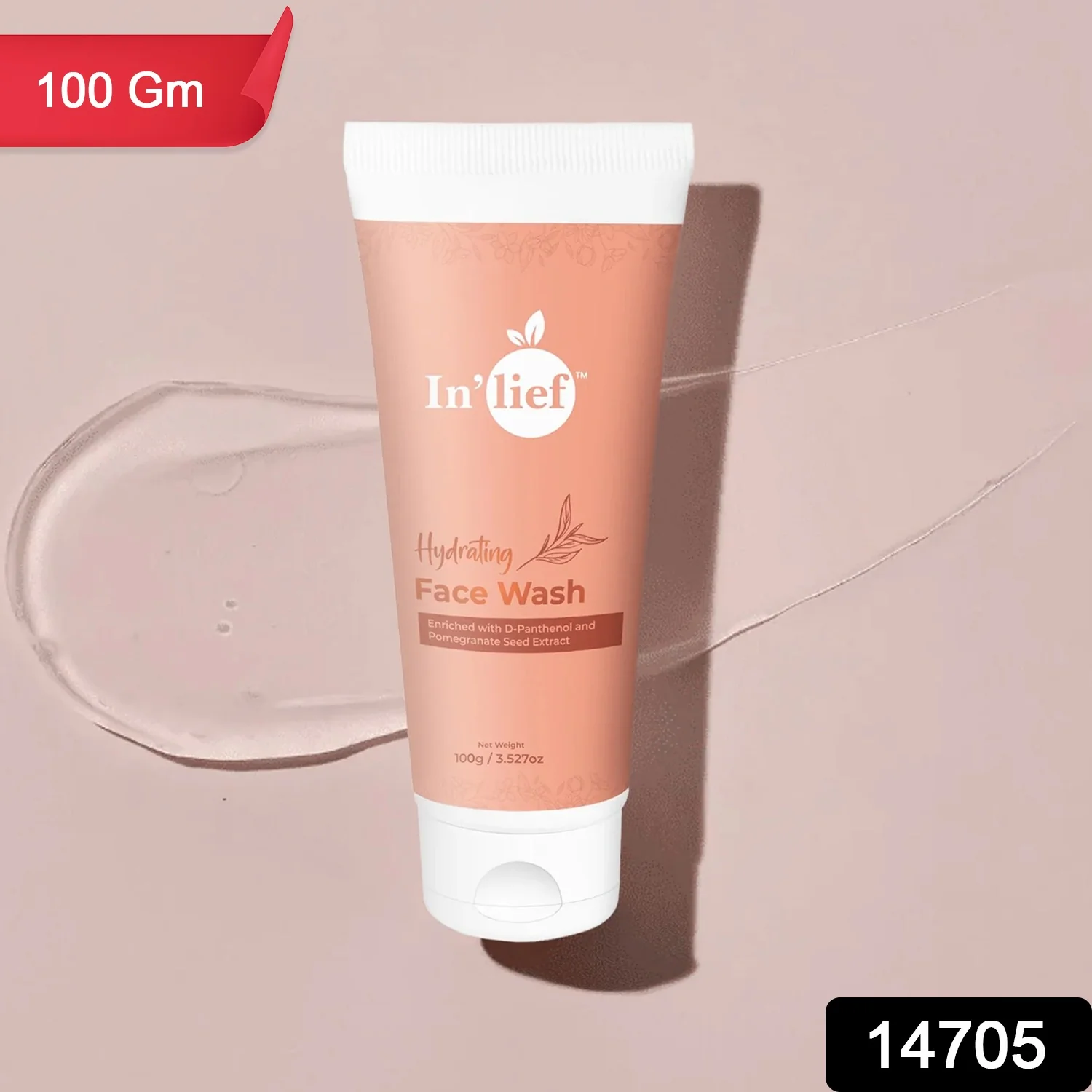 In'lief Deep Hydrating & Refreshing Face Wash (1 Pc / 100 Gm) - Image 3