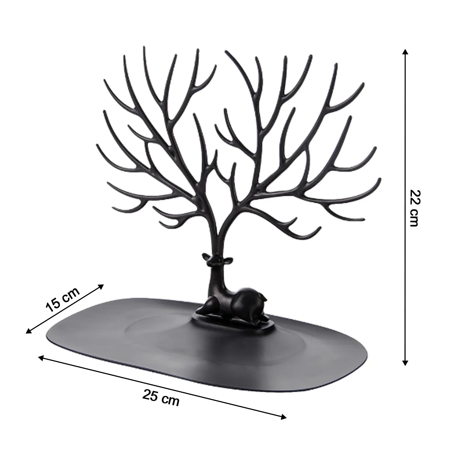 Deer Shaped Jewellery Display Holder Earring Necklace Holder Organiser (1Pc Only) - Image 5
