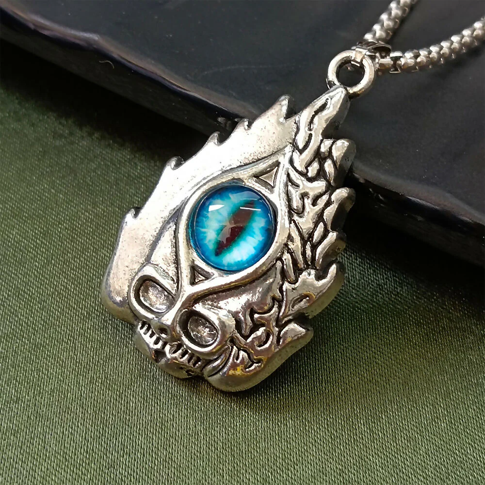 Demon Devil's Eye Chain Pendant - Image 3