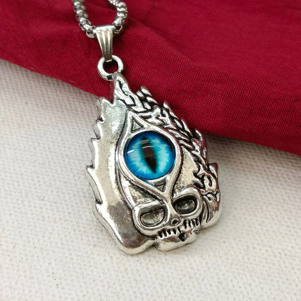 Demon Devil's Eye Chain Pendant - Image 4