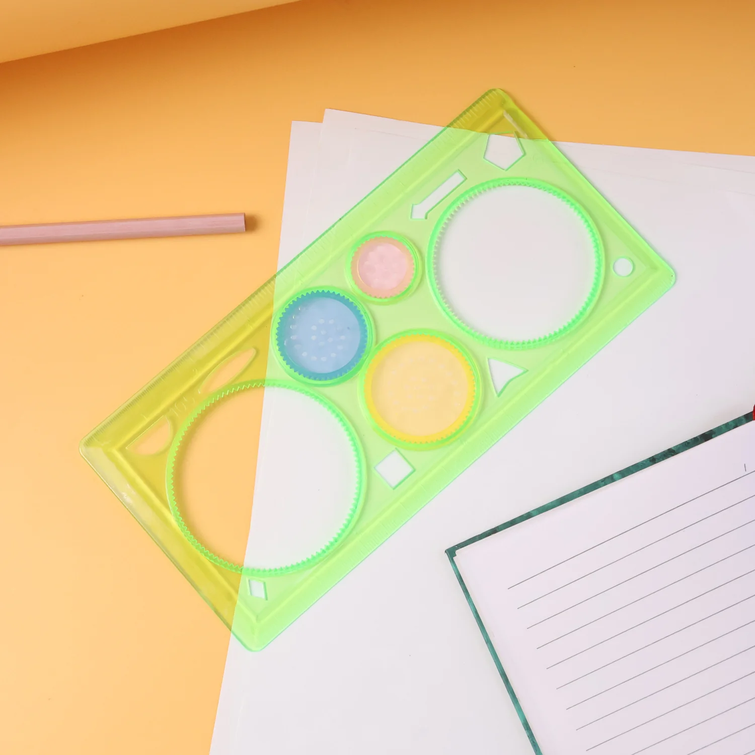 Design Ruler Spirograph Geometry Stencil Set - Image 4