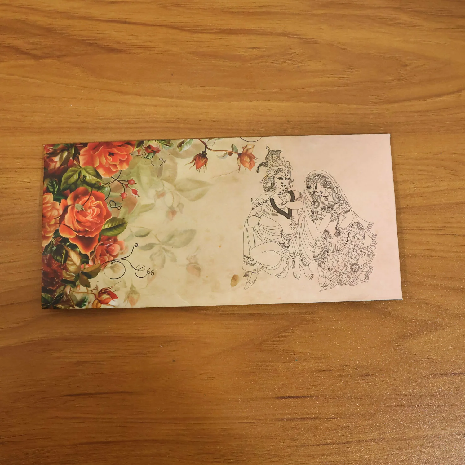 Designer A4 Size Money Gift Envelopes with Peacock Feather & Floral Patterns for Wedding, Festive & Cash Gifting – Pack of 10 - Image 7