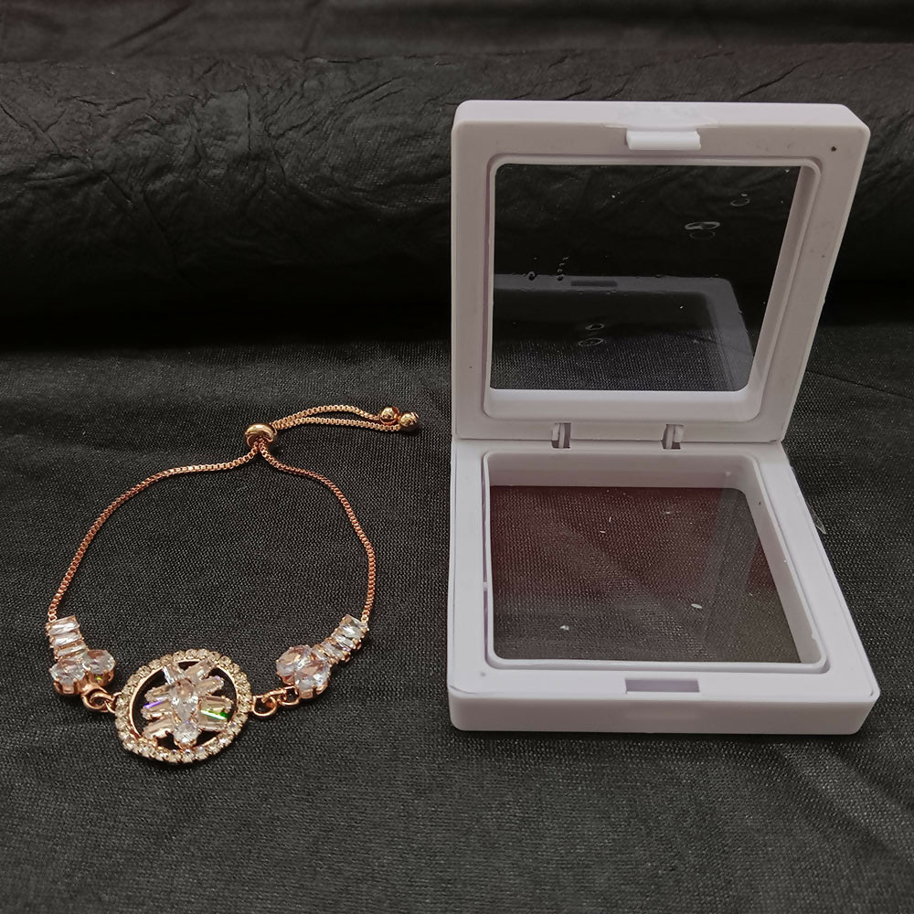 Designer AD Floral Bracelet for party wear - Image 3