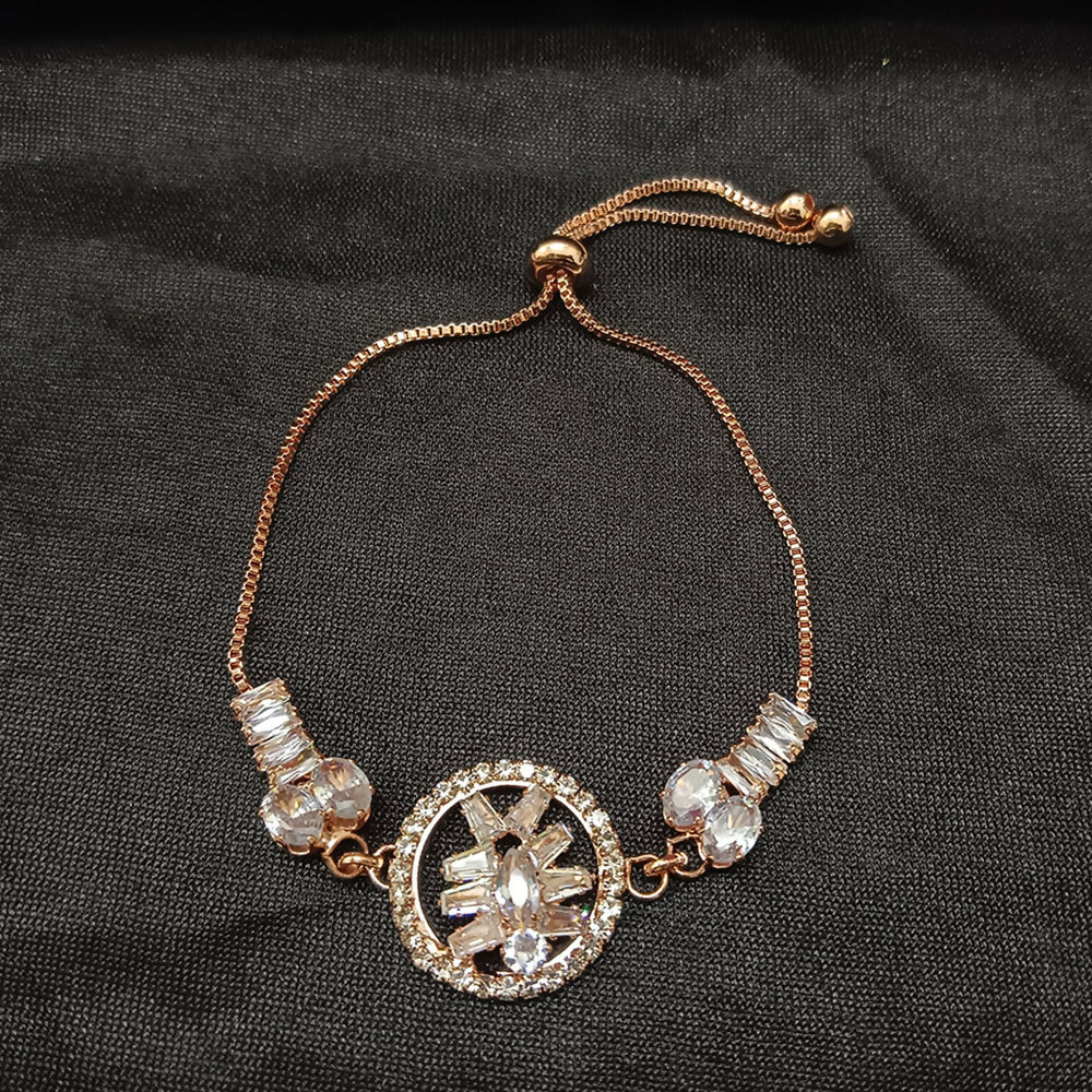 Designer AD Floral Bracelet for party wear - Image 5