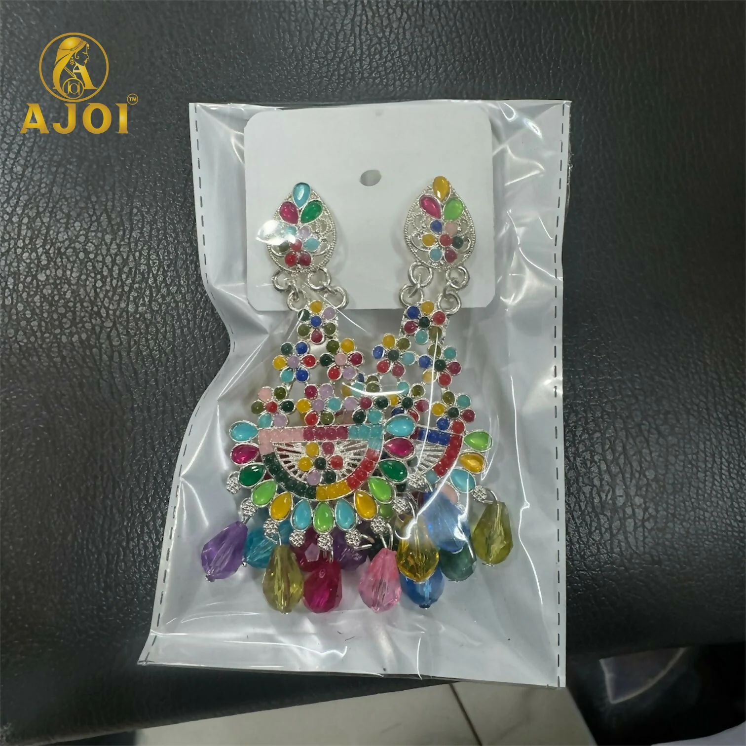 Designer Colorful Drop Earrings for Girls & Women - Image 5