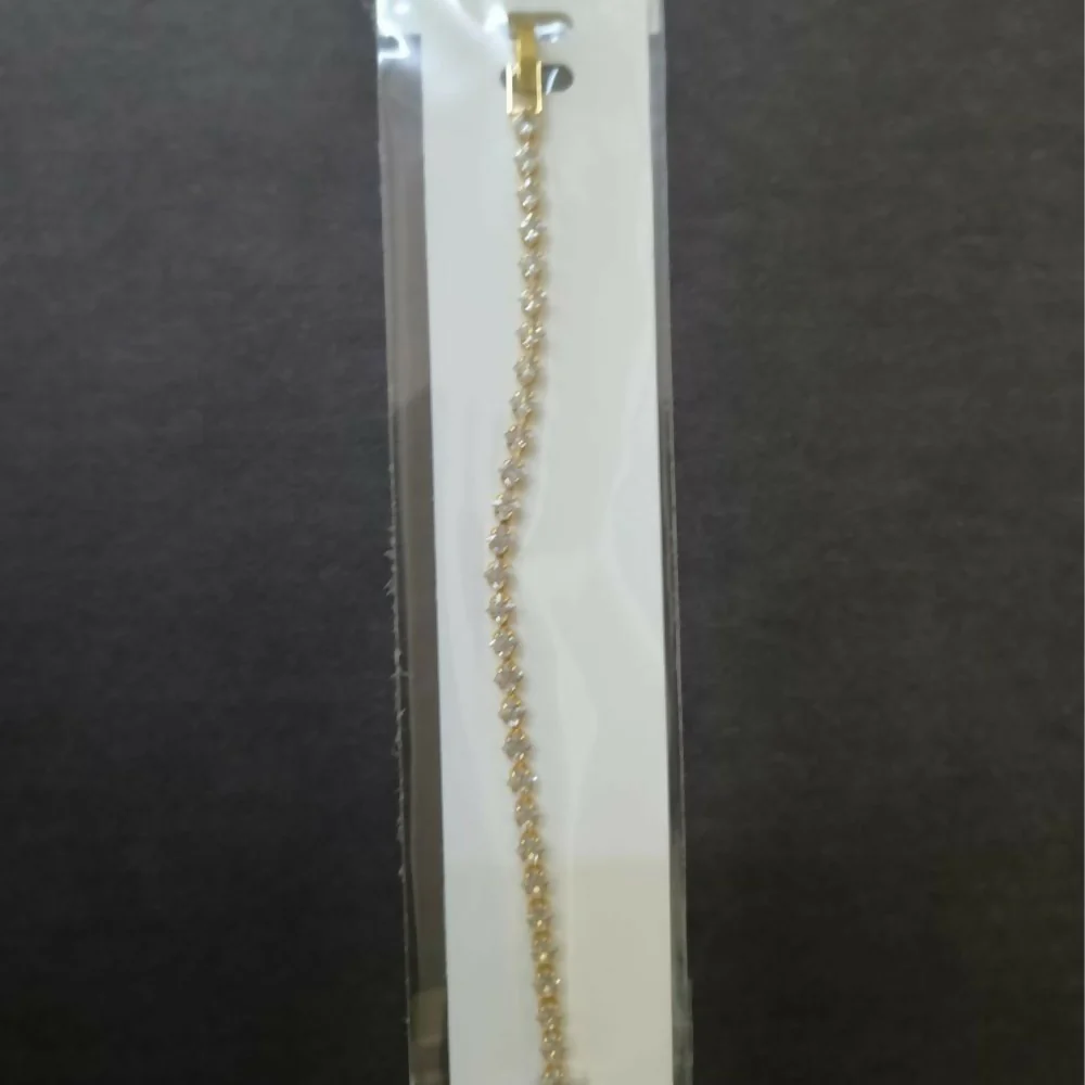 Designer Gold Plated AD Bracelet for women - Image 4