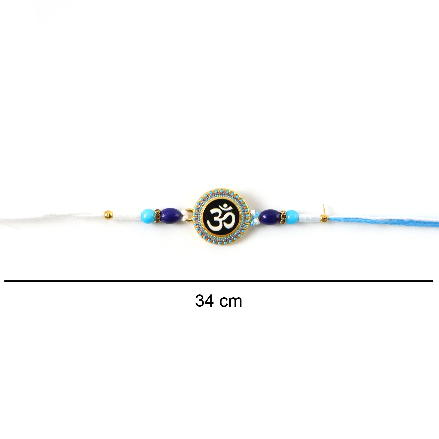 Designer Rakhi with Om Symbol (1 Pc) - Image 7