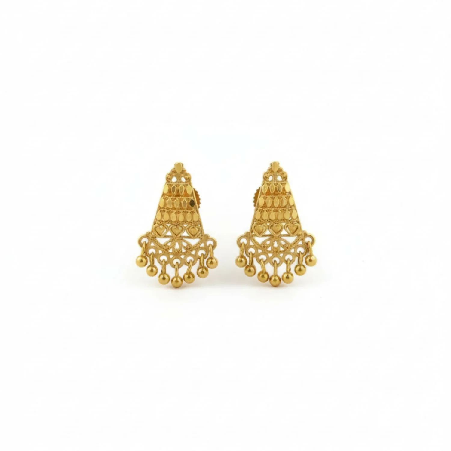 Designer Traditional Gold Tone Jhumka | Stylish Jewellery - Image 4