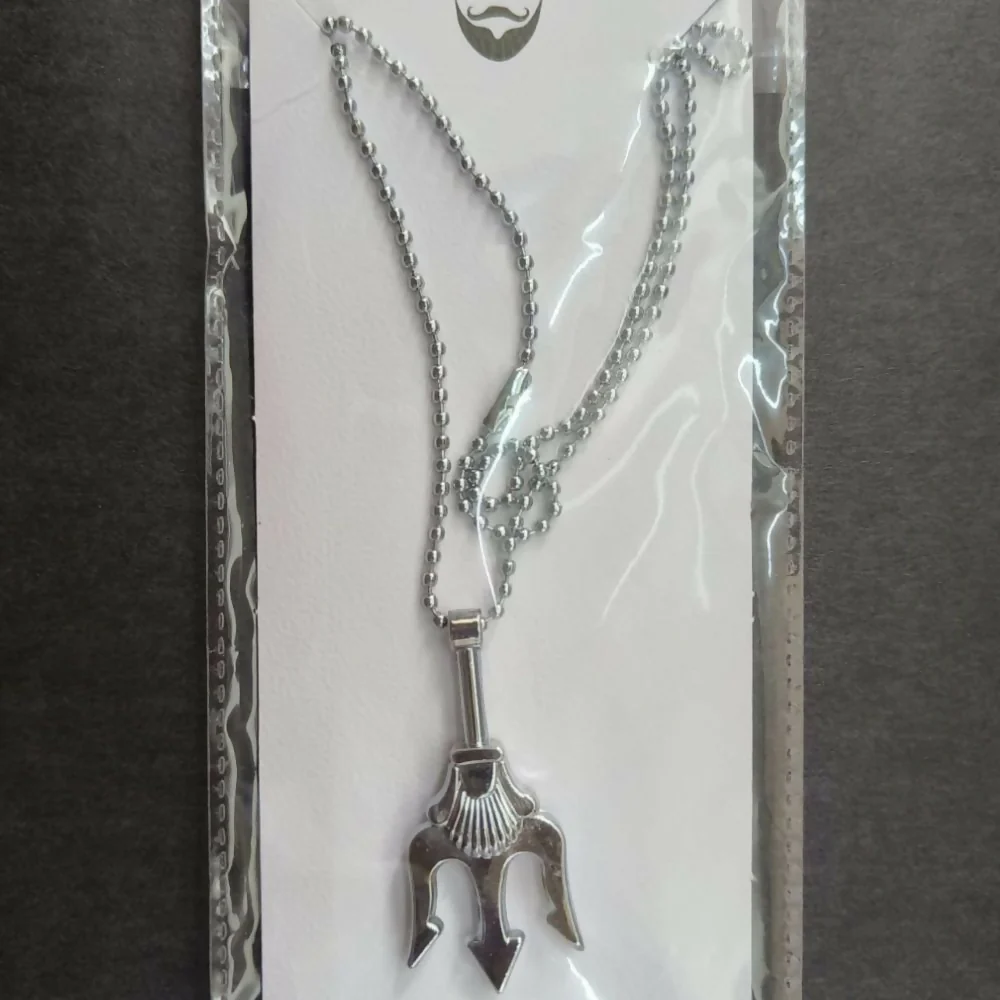 Designer Trishul Chain Pendant for Men Stylish Religious Symbol Necklace - Image 4