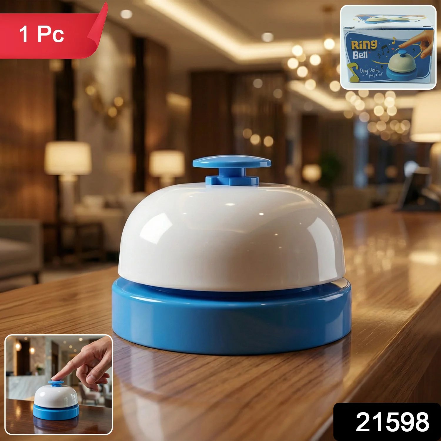 Desk Ring Bell with Loud Clear Sound - Image 2