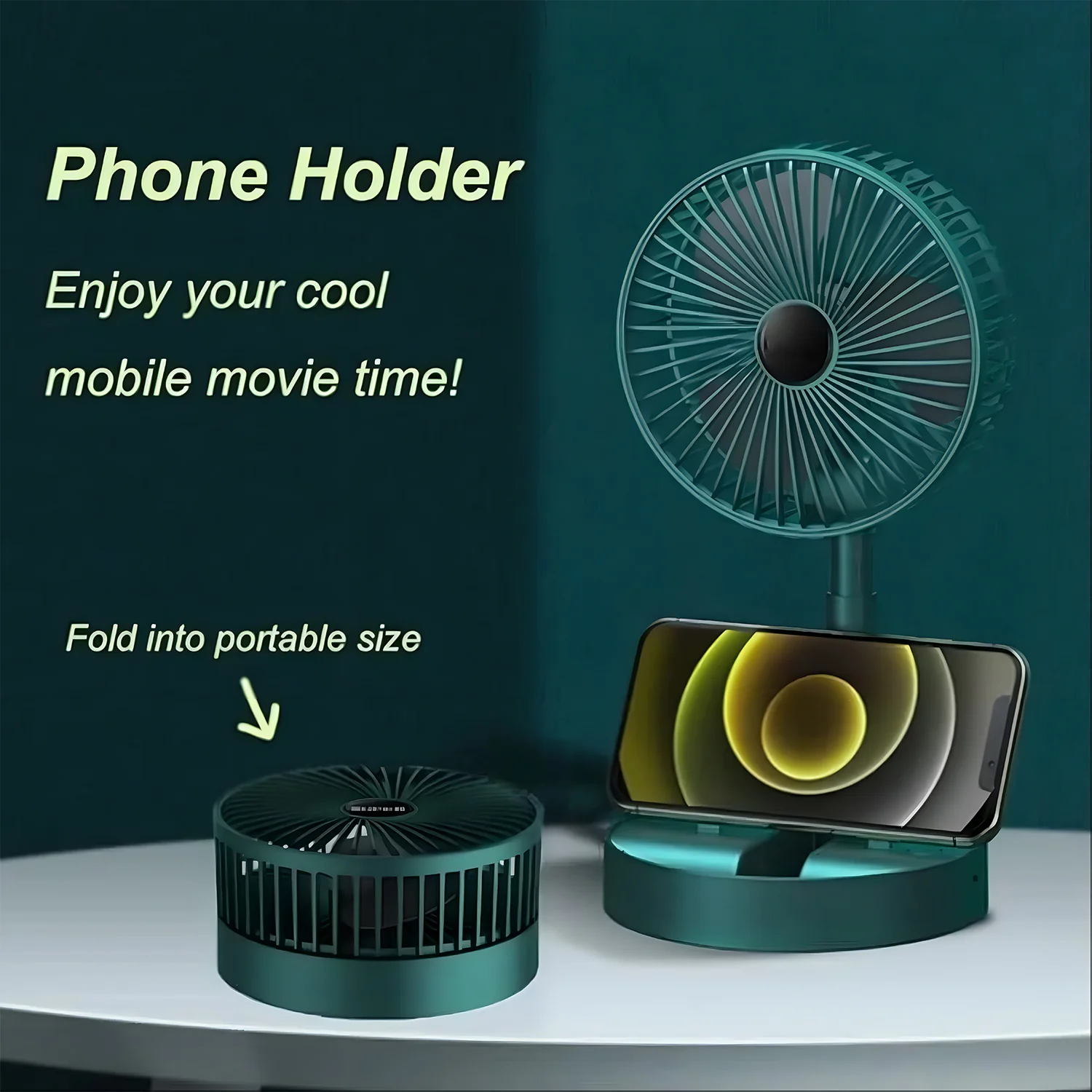 Adjustable Portable Desktop Fan - Image 6