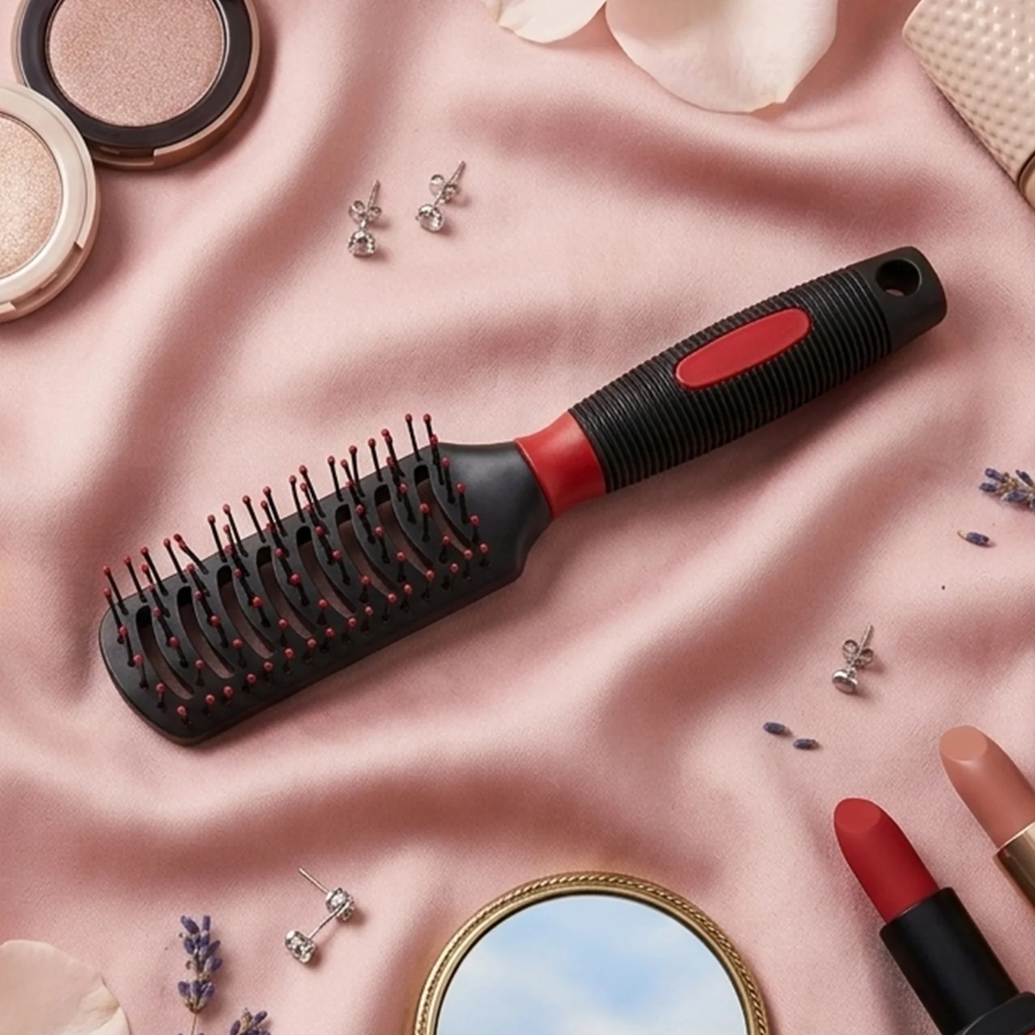 Professional Hair Styling Detangling Soft Hair Comb 1 Pc - Image 3