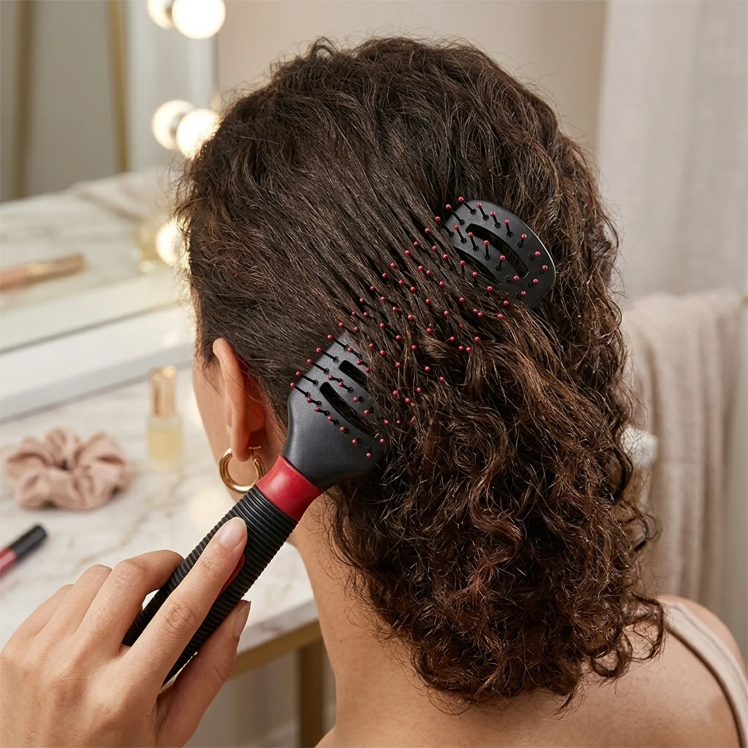 Professional Hair Styling Detangling Soft Hair Comb 1 Pc - Image 5