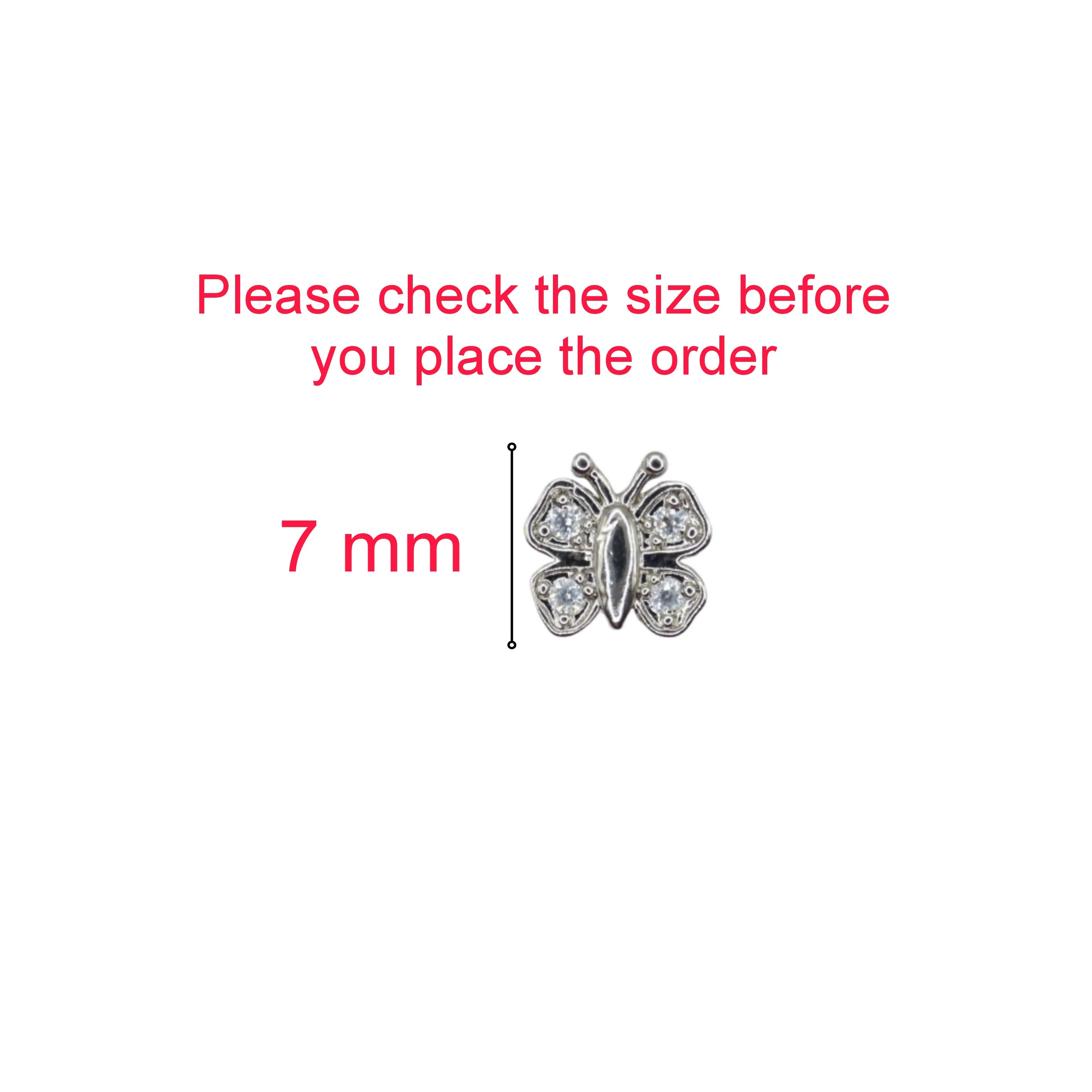 Diamond Butterfly Stud Earrings for women and girls - Image 4