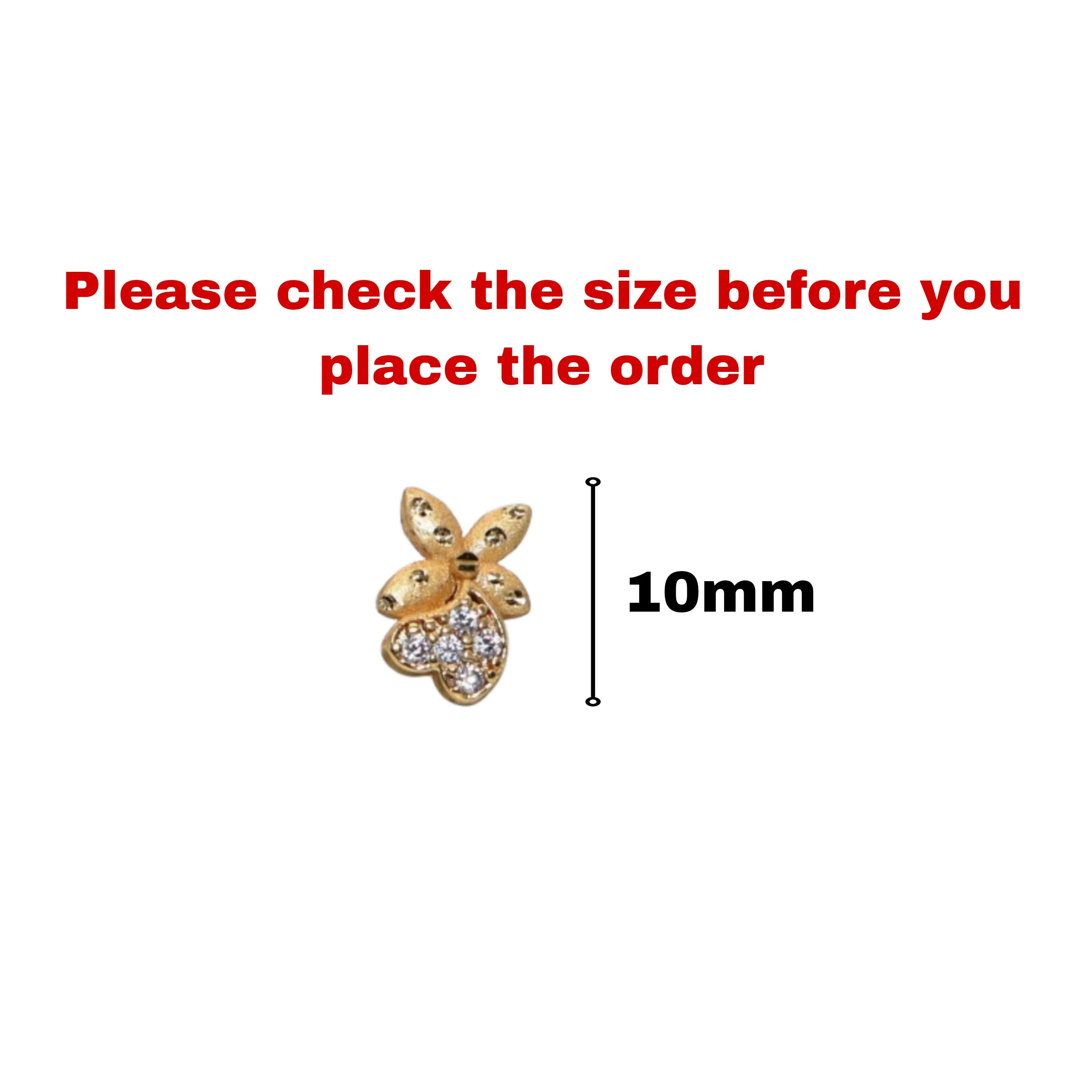 Diamond Studded Gold Butterfly Heart Earrings for women and girls - Image 4