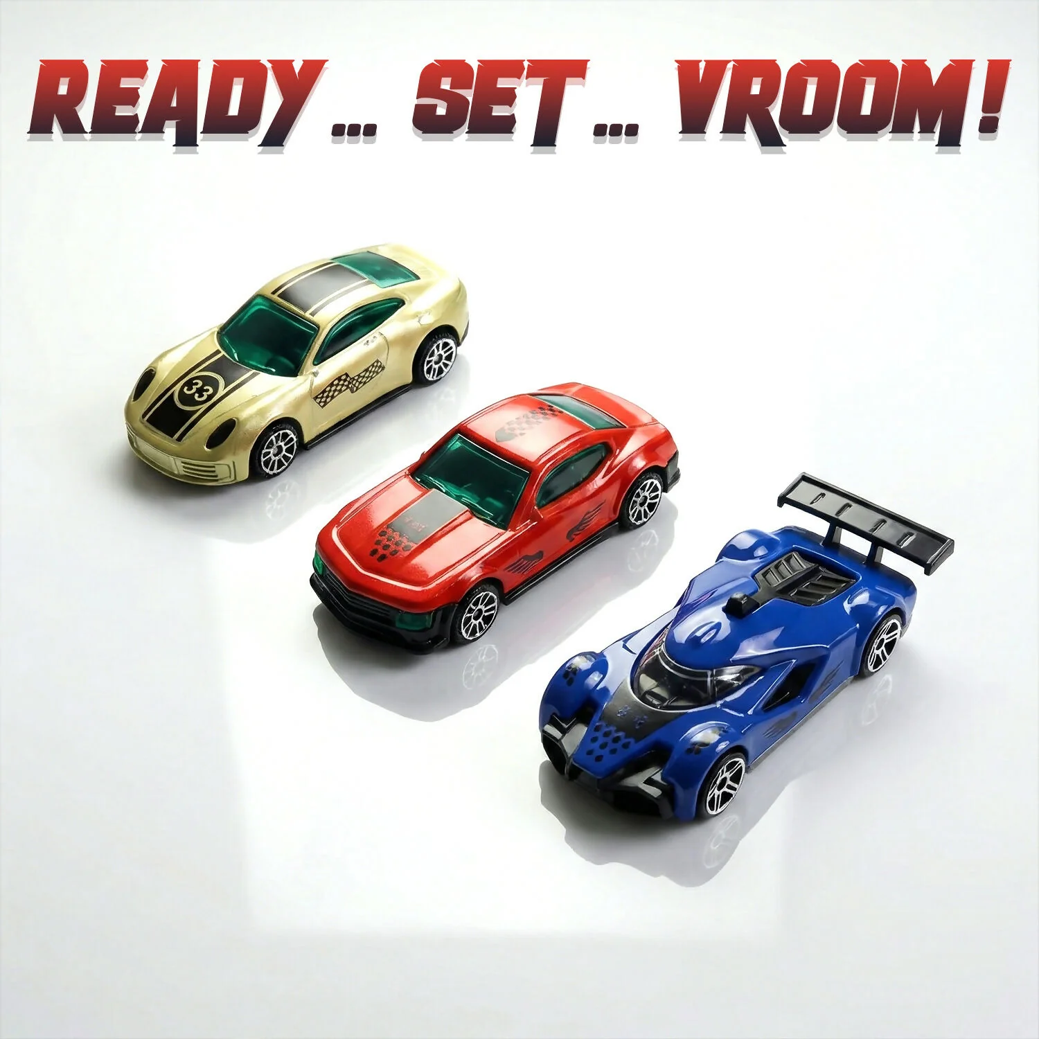 Die-Cast Racing Car Trio Set – High-Speed Mini Metal Cars for Kids (Pack of 3) - Image 4
