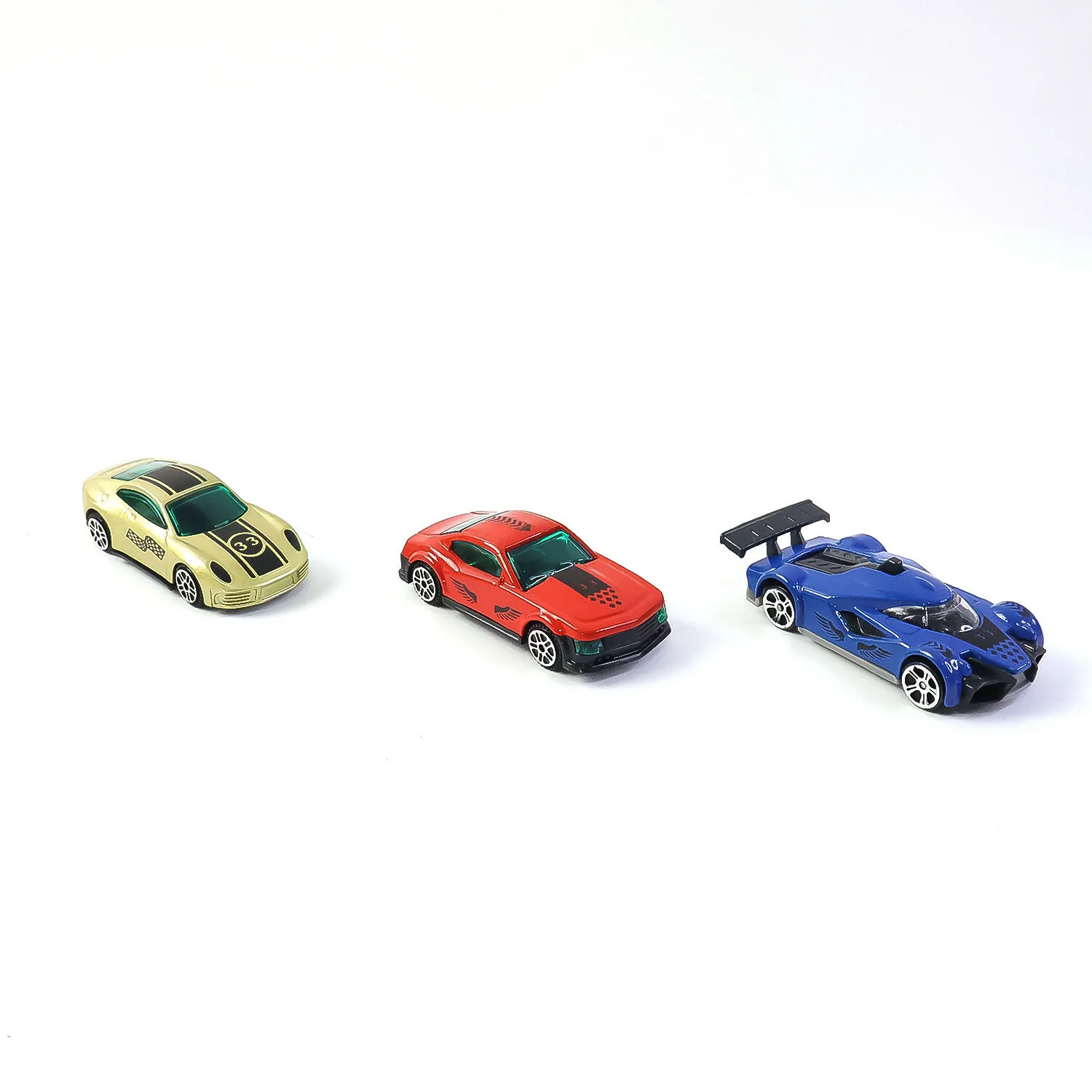 Die-Cast Racing Car Trio Set – High-Speed Mini Metal Cars for Kids (Pack of 3) - Image 6