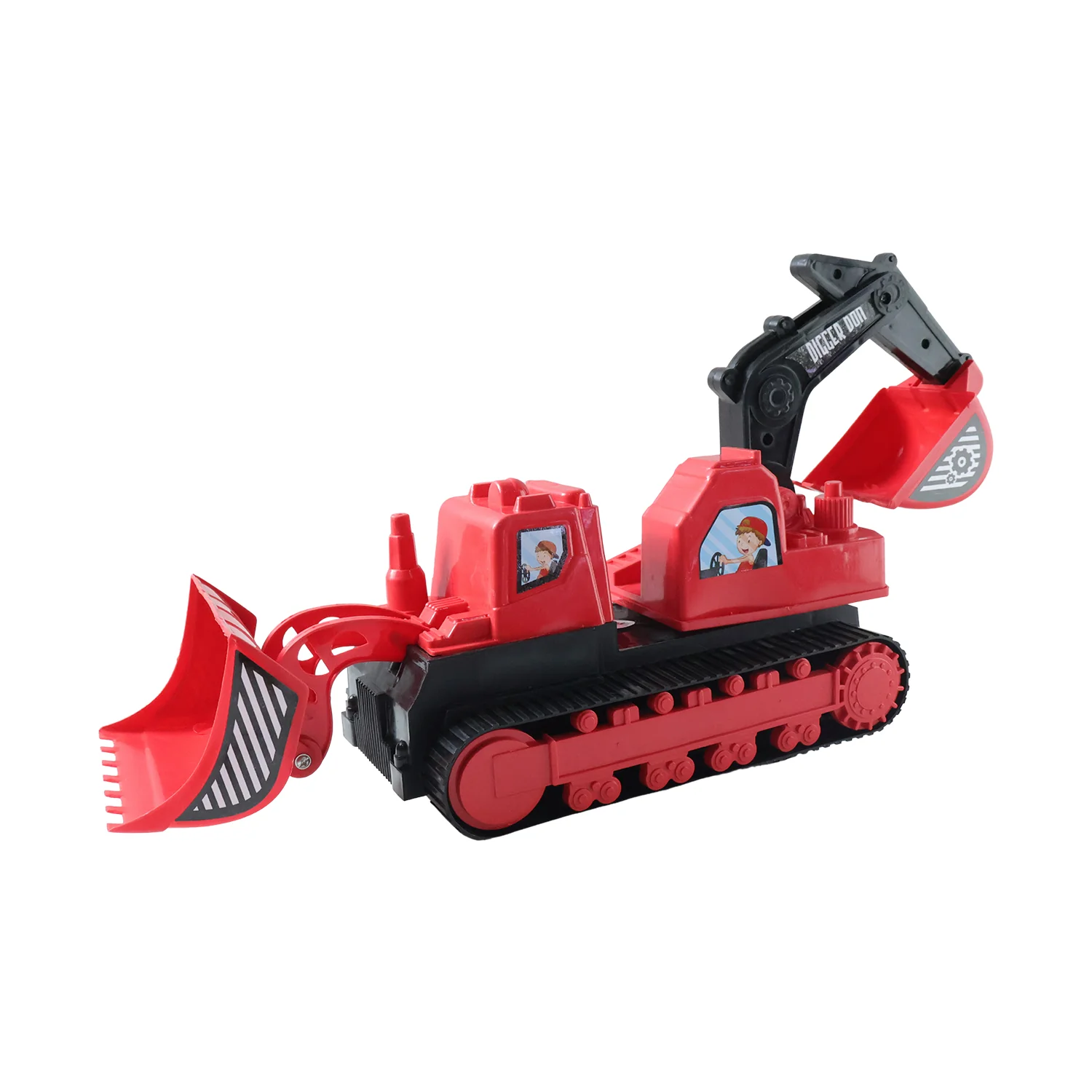 Digger Don Construction Track Toy 1 Pc - Image 5