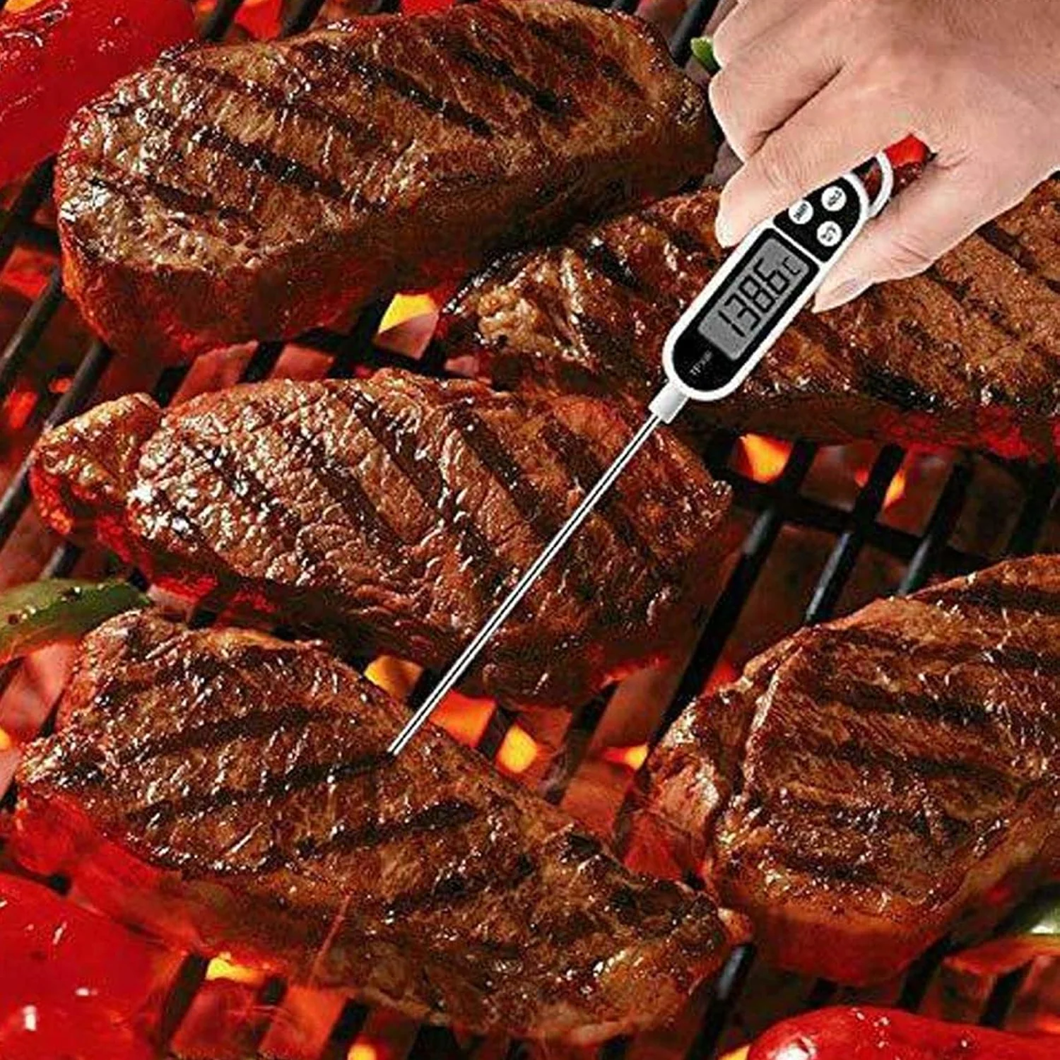 Digital Food Thermometer with LCD Display (1 Pc) - Image 5