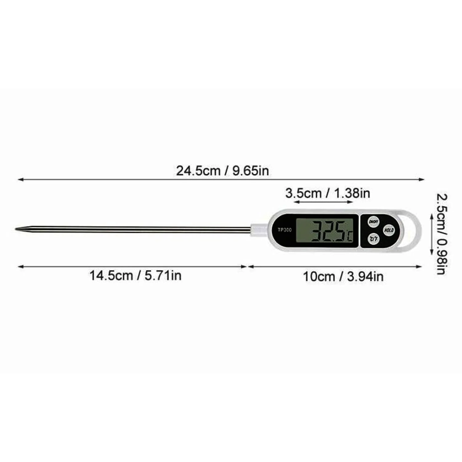 Digital Food Thermometer with LCD Display (1 Pc) - Image 6