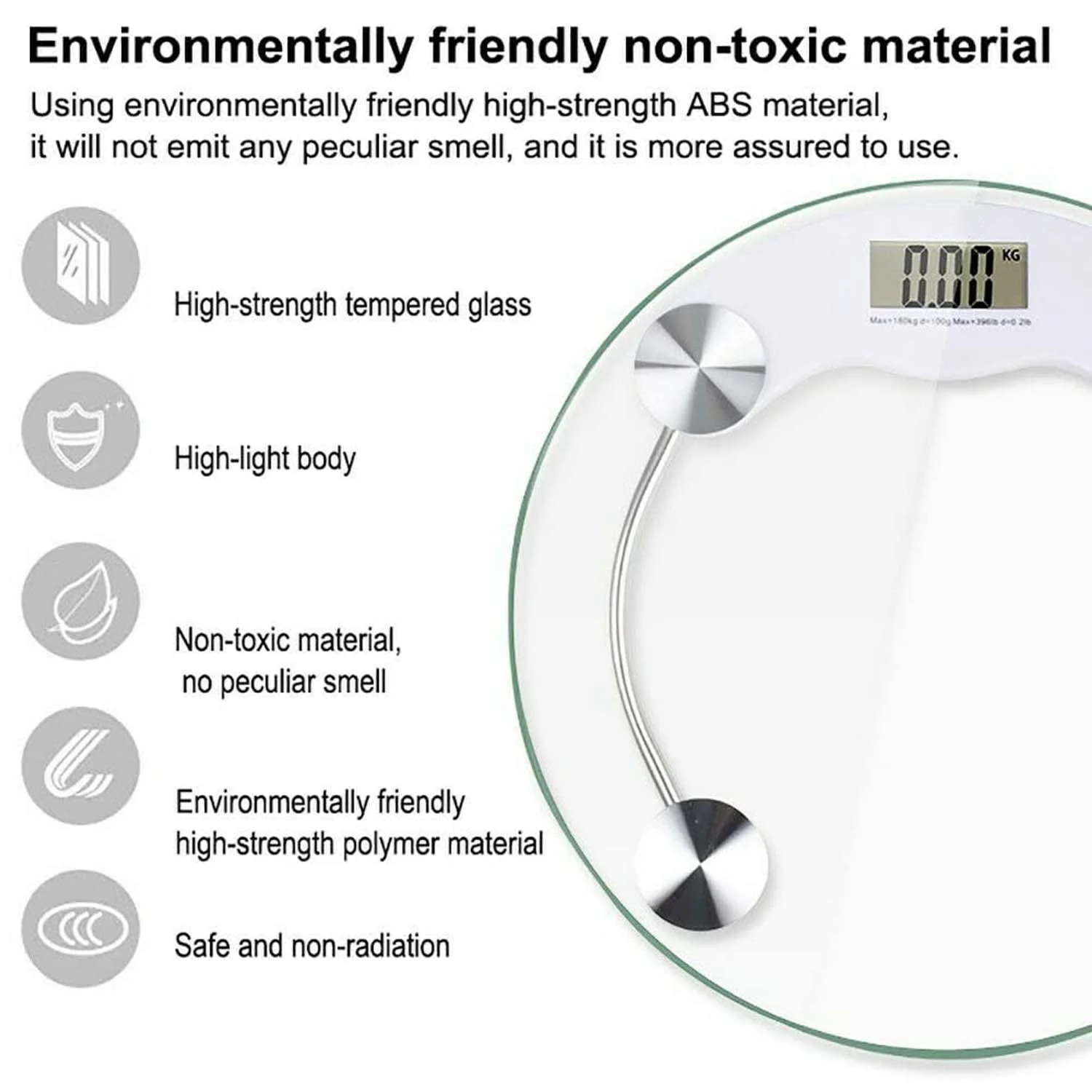 Digital Personal Body Weight Scale (1 Pc) - Image 6