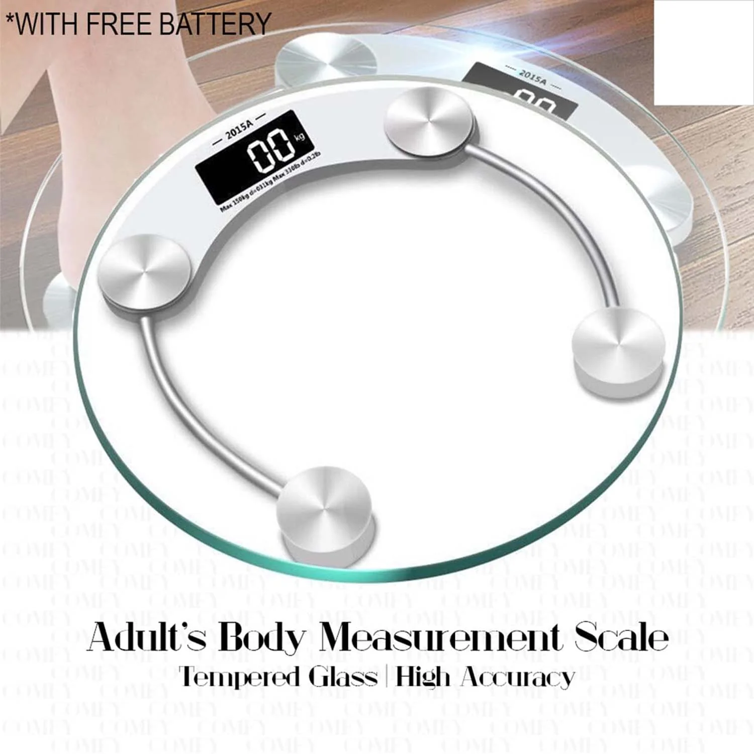 Digital Personal Body Weight Scale (1 Pc) - Image 7